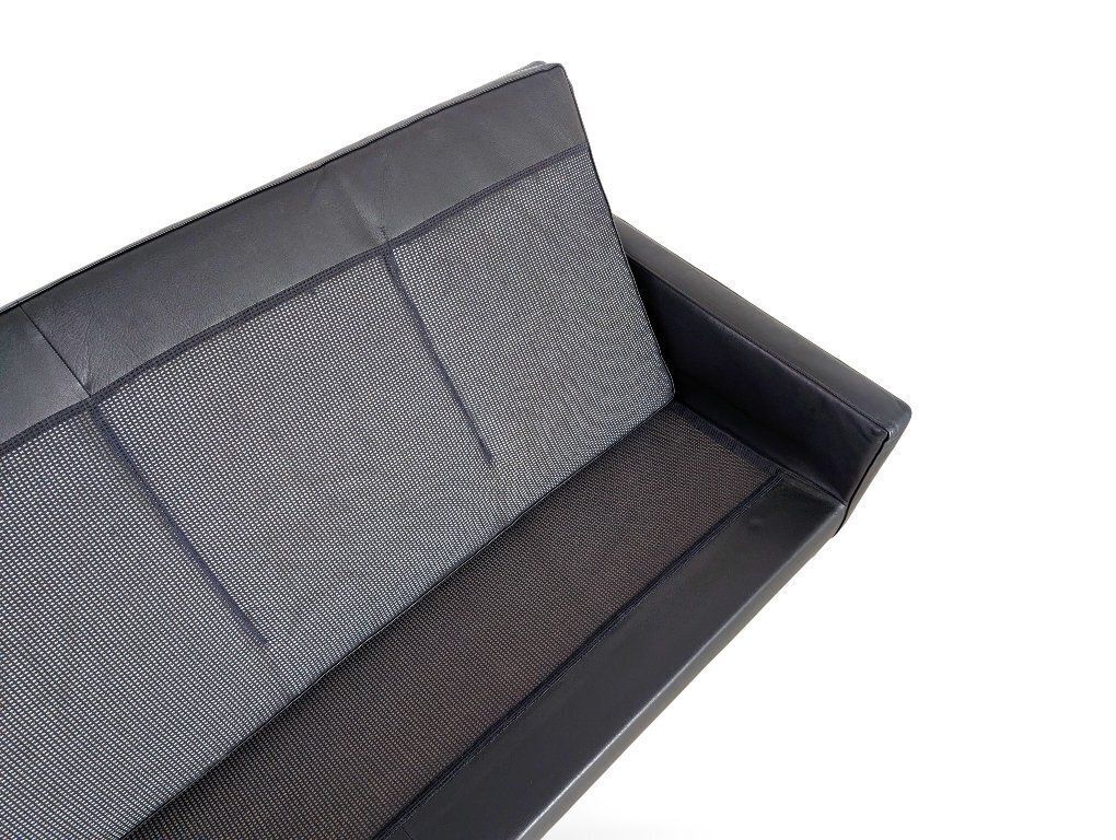 photo for sale Zanotta Sofa, Italiaans Design, Leer, Zwart