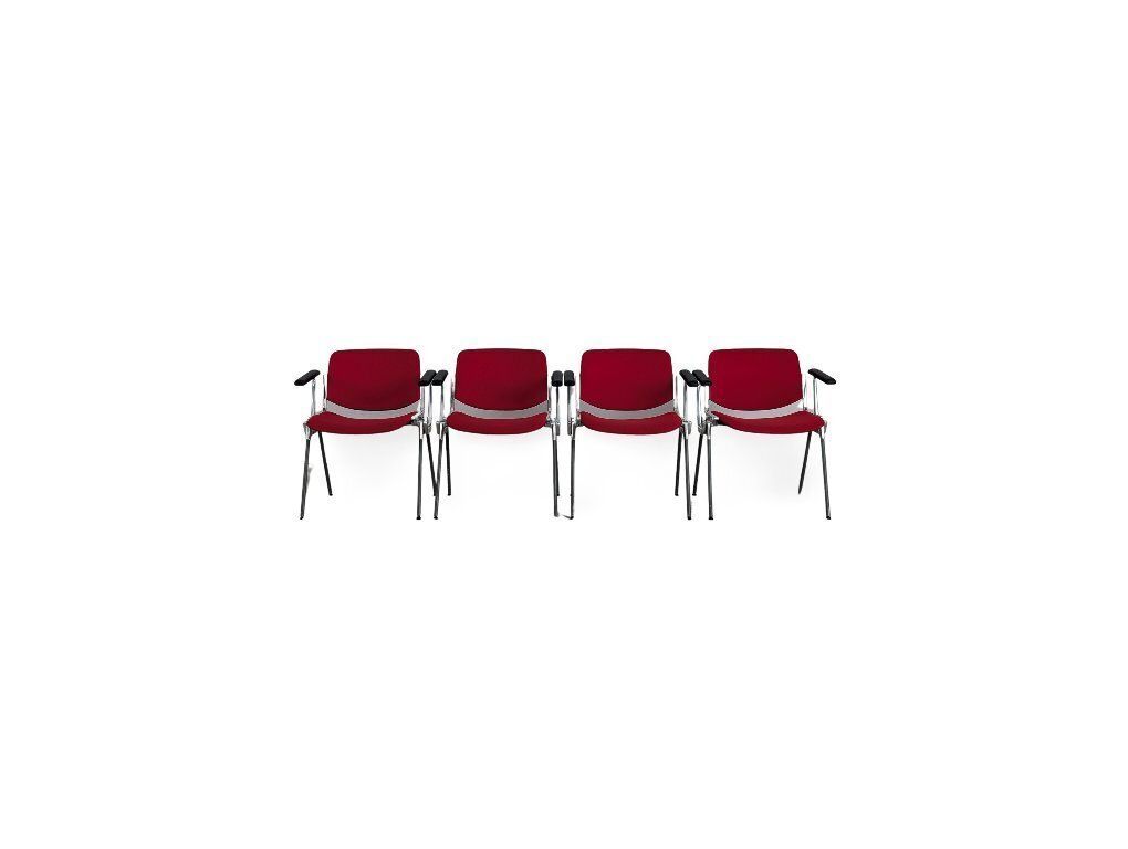 photo furniture Set Van 4 Castelli Stoelen, Giancarlo Piretti Fauteuils, Vintage Stijl