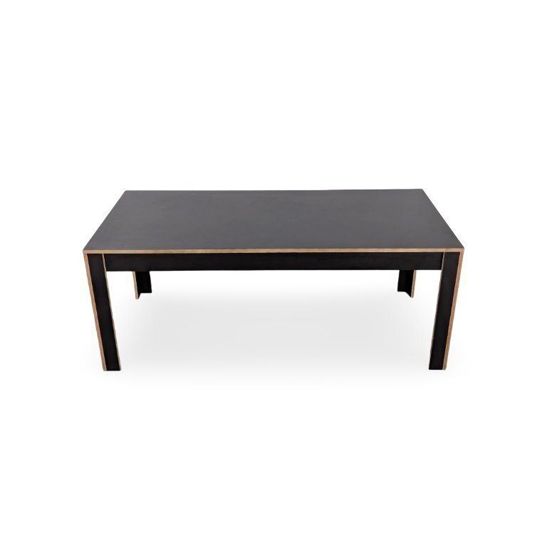 Designeettafel van zeefdrukplaten, op maat gemaakt door een timmerman photo for sale