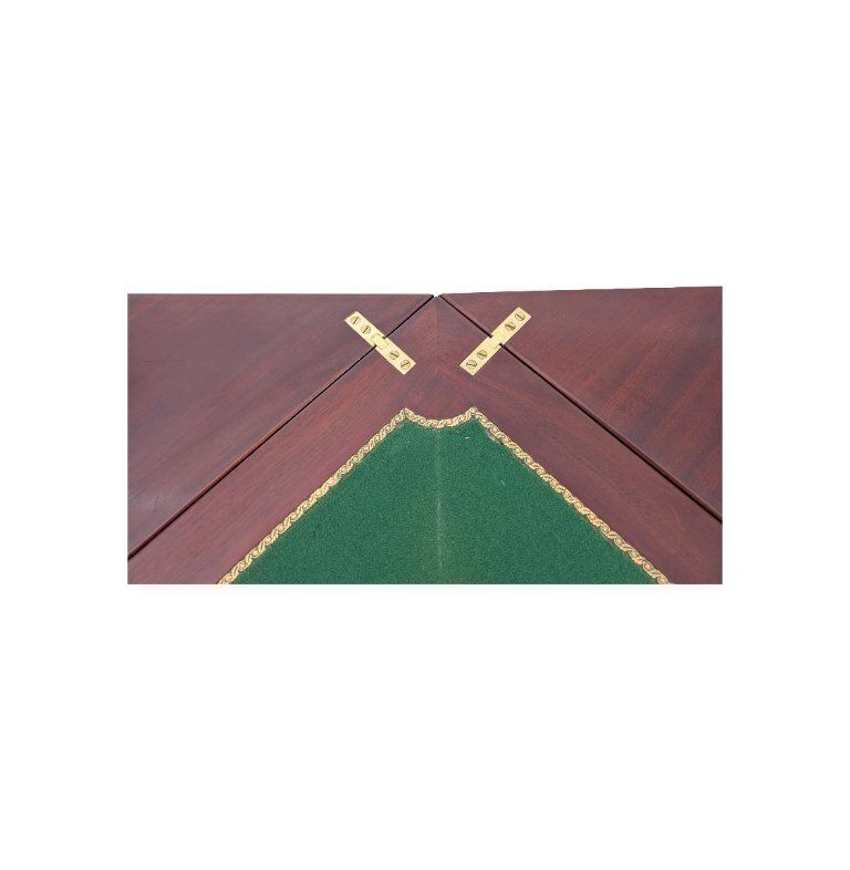 Louis XVI Gaming Table, Paul Sormani, Mahogany, Napoleon 3 photo buy