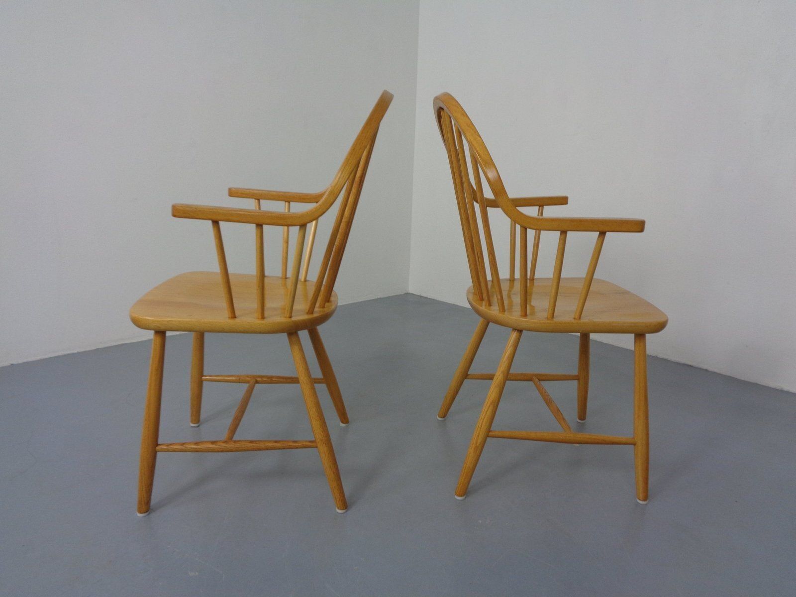 Oak Armchairs By Erik Ole Jørgensen For Tarm Stole Møbelfabrik, Denmark, 1960s, Set Of 2 photo buy