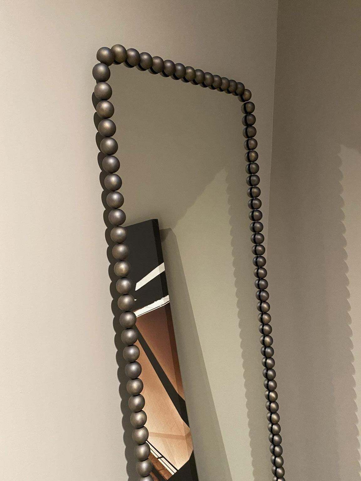 Miroirs sur pied Gioiello en laiton bruni par Ghidini 1961, Italie photo vinterior