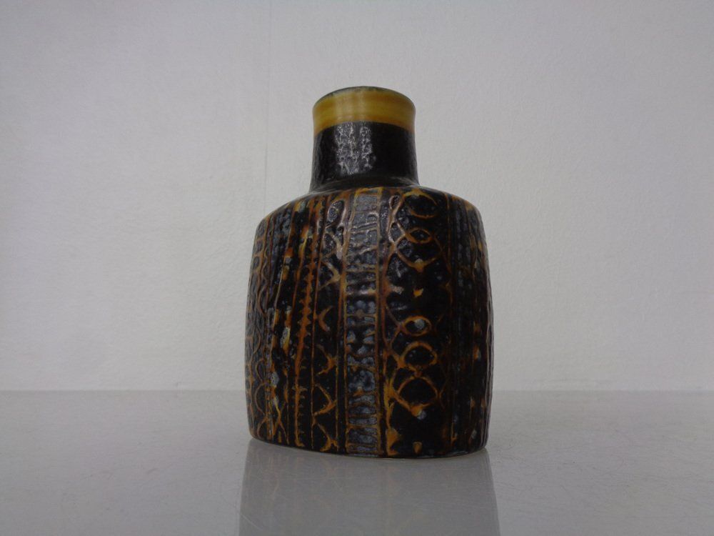 Baca Fajance Studio Ceramic Vase By Nils Thorsson For Royal Copenhagen Denmark 1960s photo buy