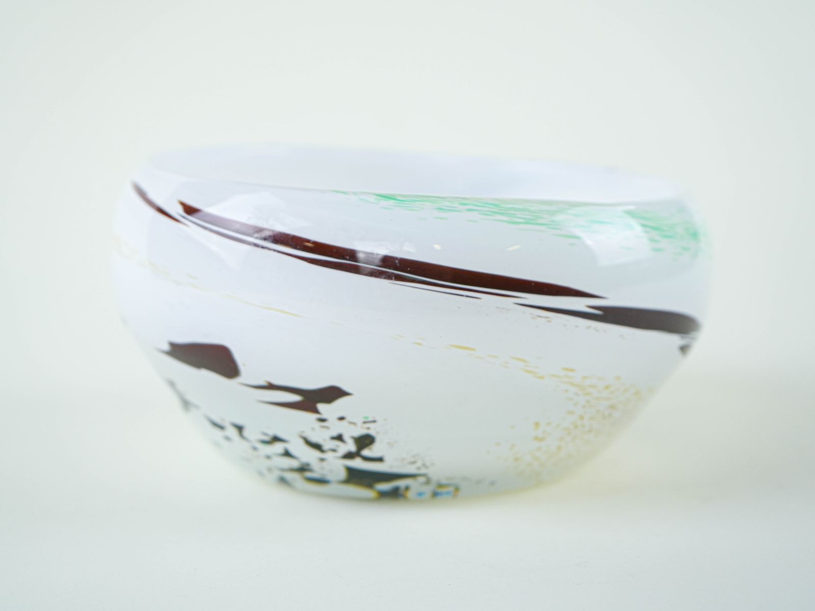 Glass Bowl, Danish Design, 1970s, Made In Denmark photo buy