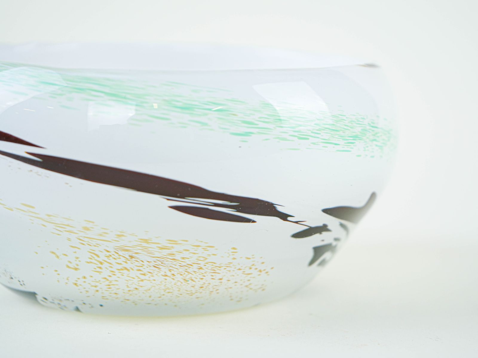 photo furniture Glass Bowl, Danish Design, 1970s, Made In Denmark