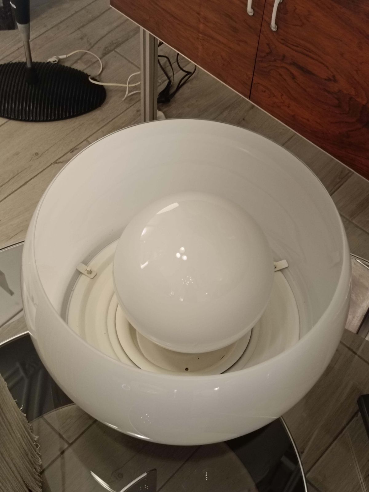 Vico Magistretti For Artemide Ceiling Or Table Lamp "Omega," 1960s photo furniture