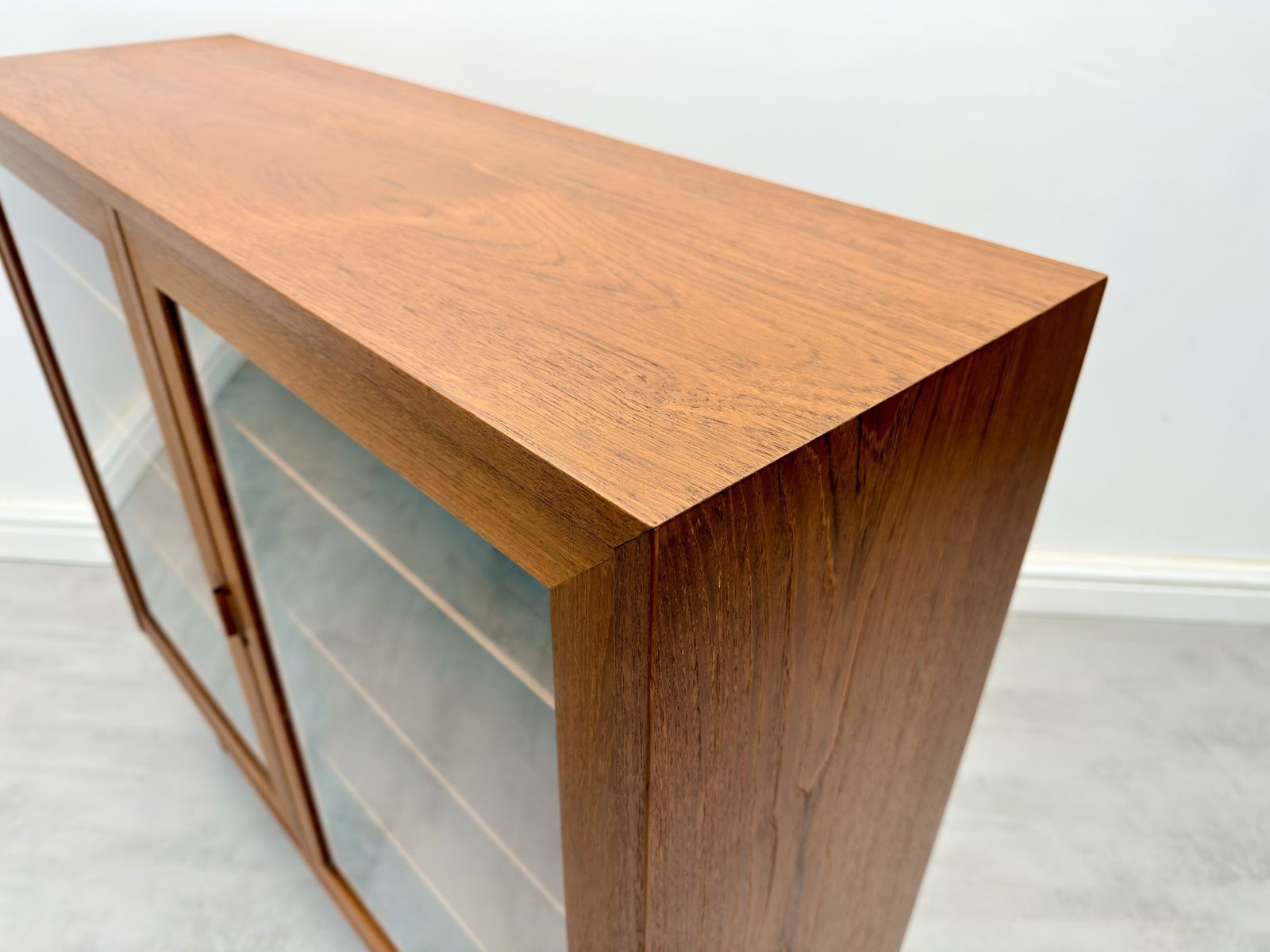 photo furniture Danish Teak Glazed Bookcase
