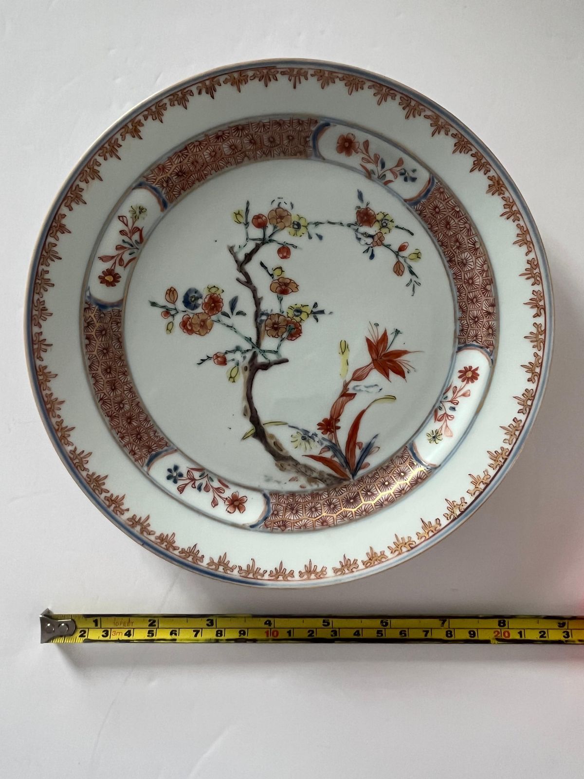 photo buy Chinese Kangxi Period Famille Verte Plate With Kakiemon Prunus Design, Ca 1690