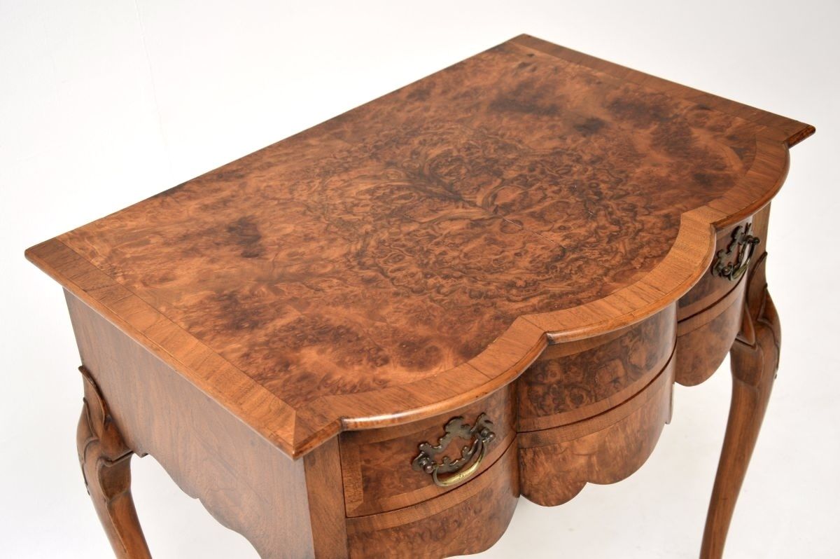 Antique Burr Walnut Console / Side Table photo buy