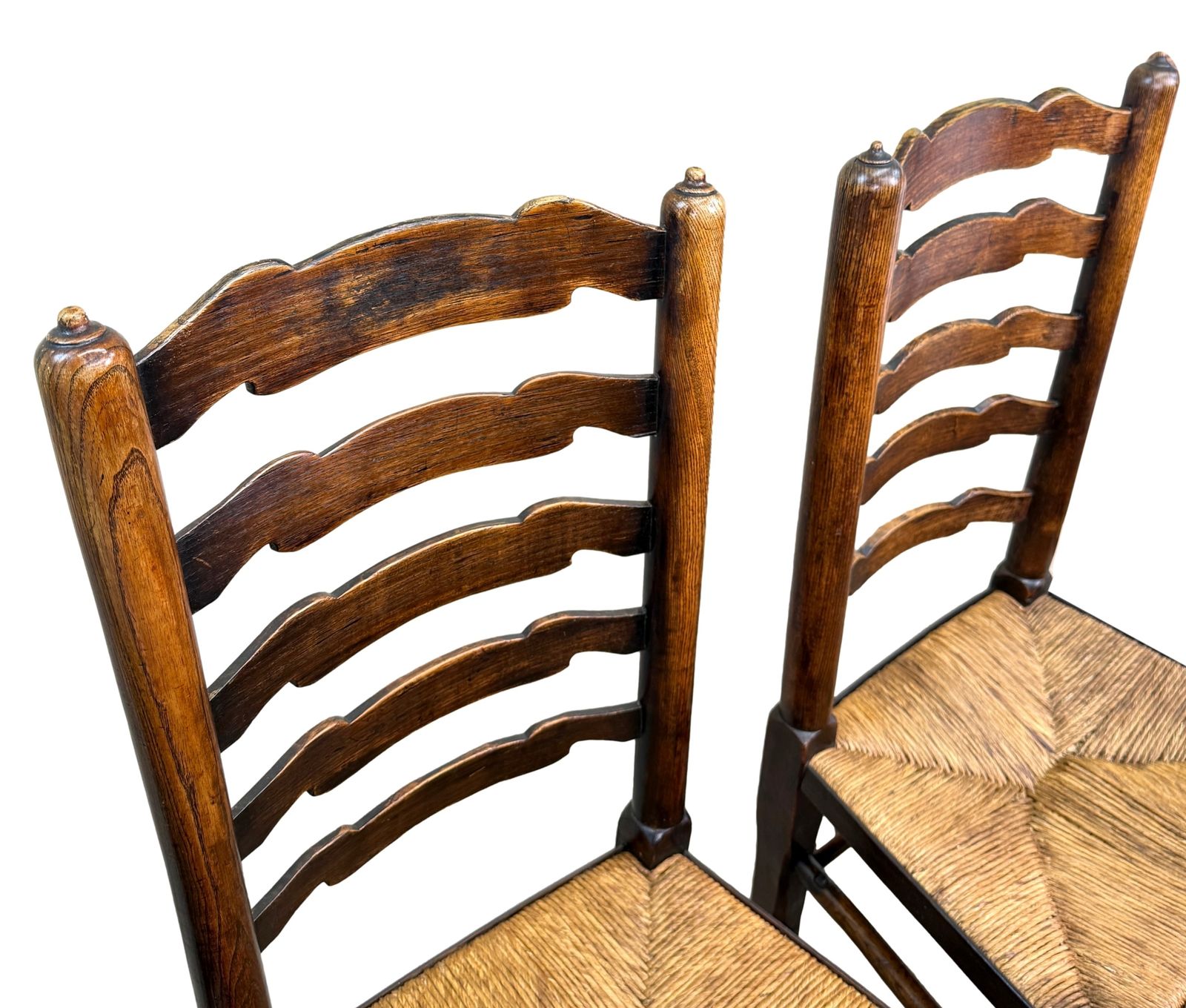 Ensemble de 10 chaises de cuisine à barreaux de style georgien, début du XIXe siècle (Angleterre, vers 1820) photo Mobilier