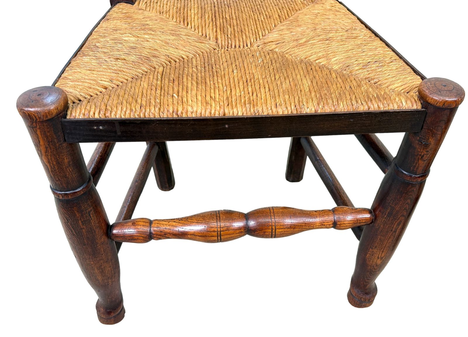 Mobilier Ensemble de 10 chaises de cuisine à barreaux de style georgien, début du XIXe siècle (Angleterre, vers 1820) photo