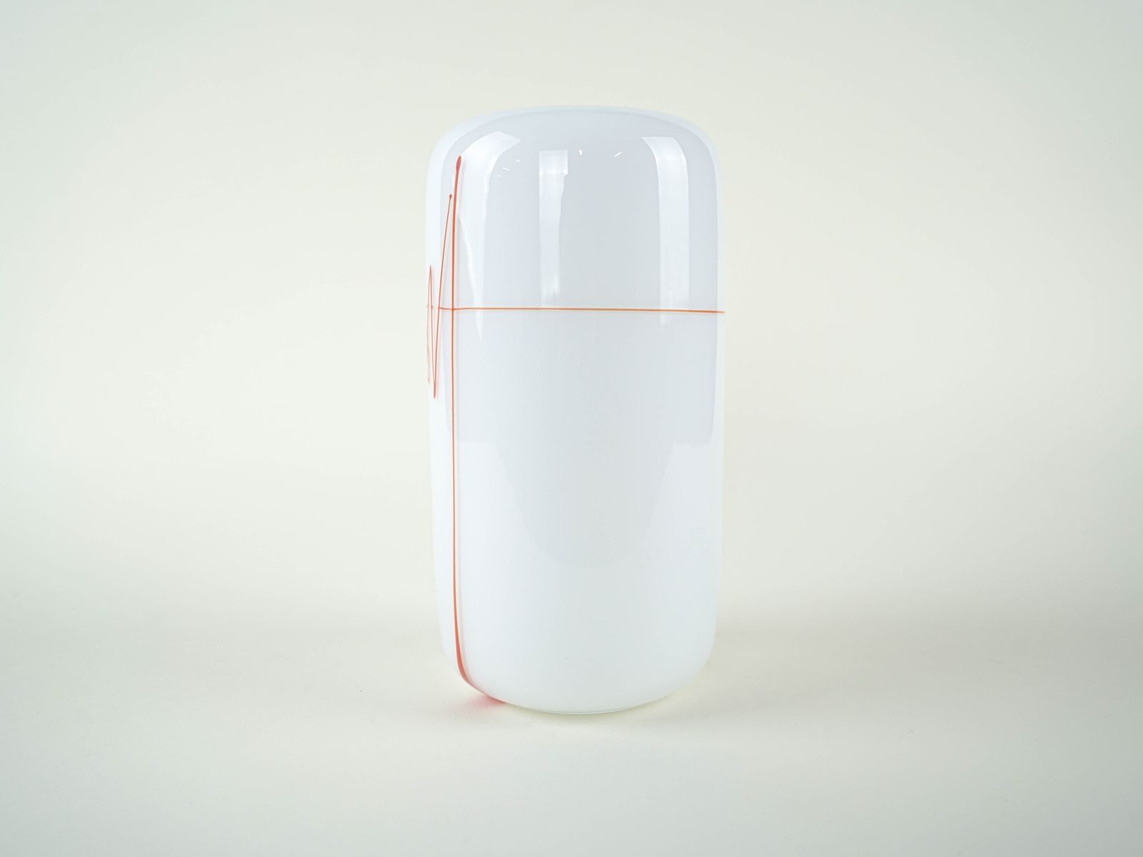 Glass Vase, Danish Design, 1970s, Manufactured By Holmegaard photo vinterior