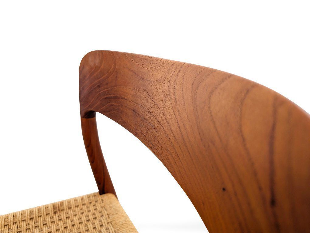 photo furniture Set Of 4 Chairs Jl Mollers Model 75 Niels Otto Møller Teak Vintage