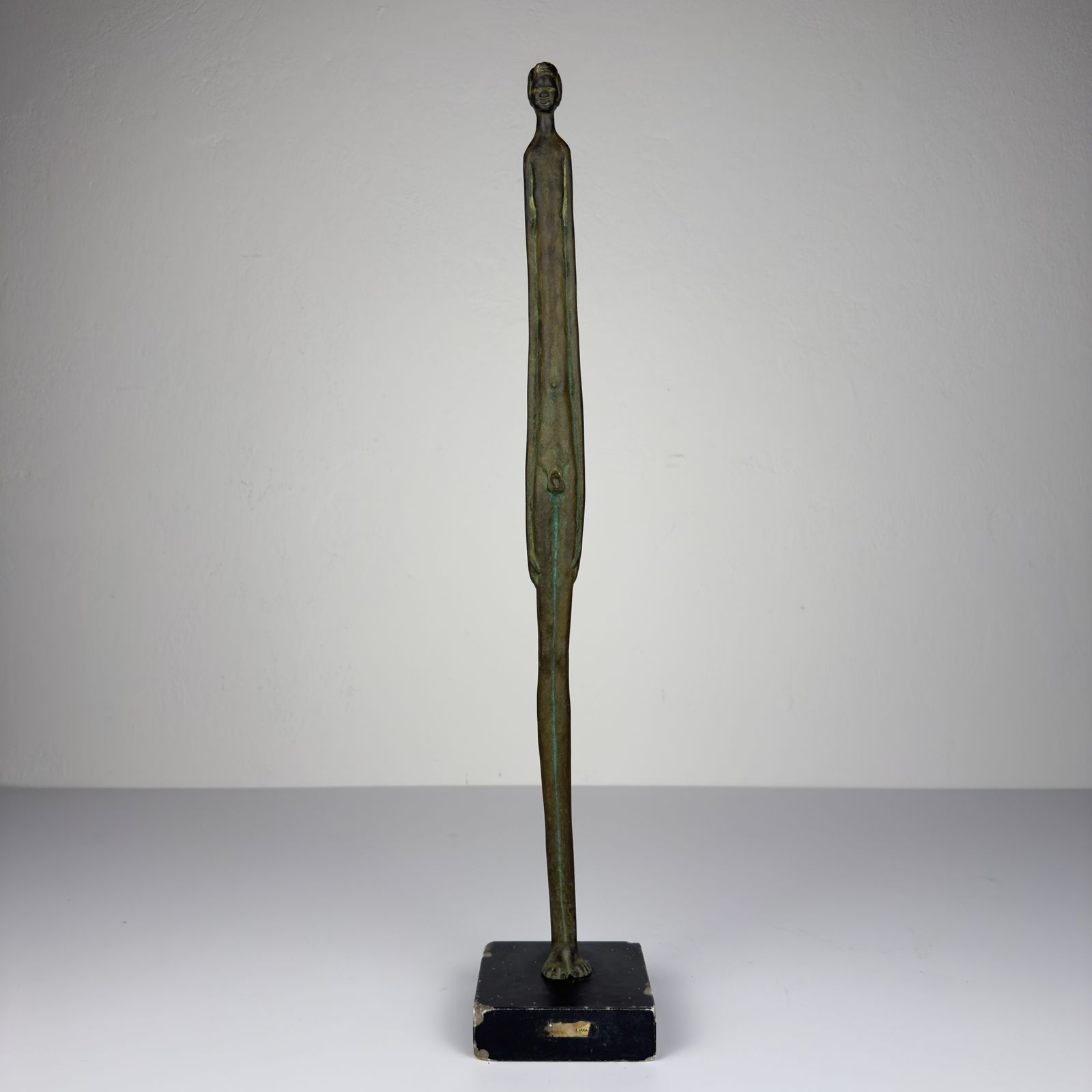Vintage bronzen sculptuur Ombra della Sera, Italië ca. jaren 1950–1970