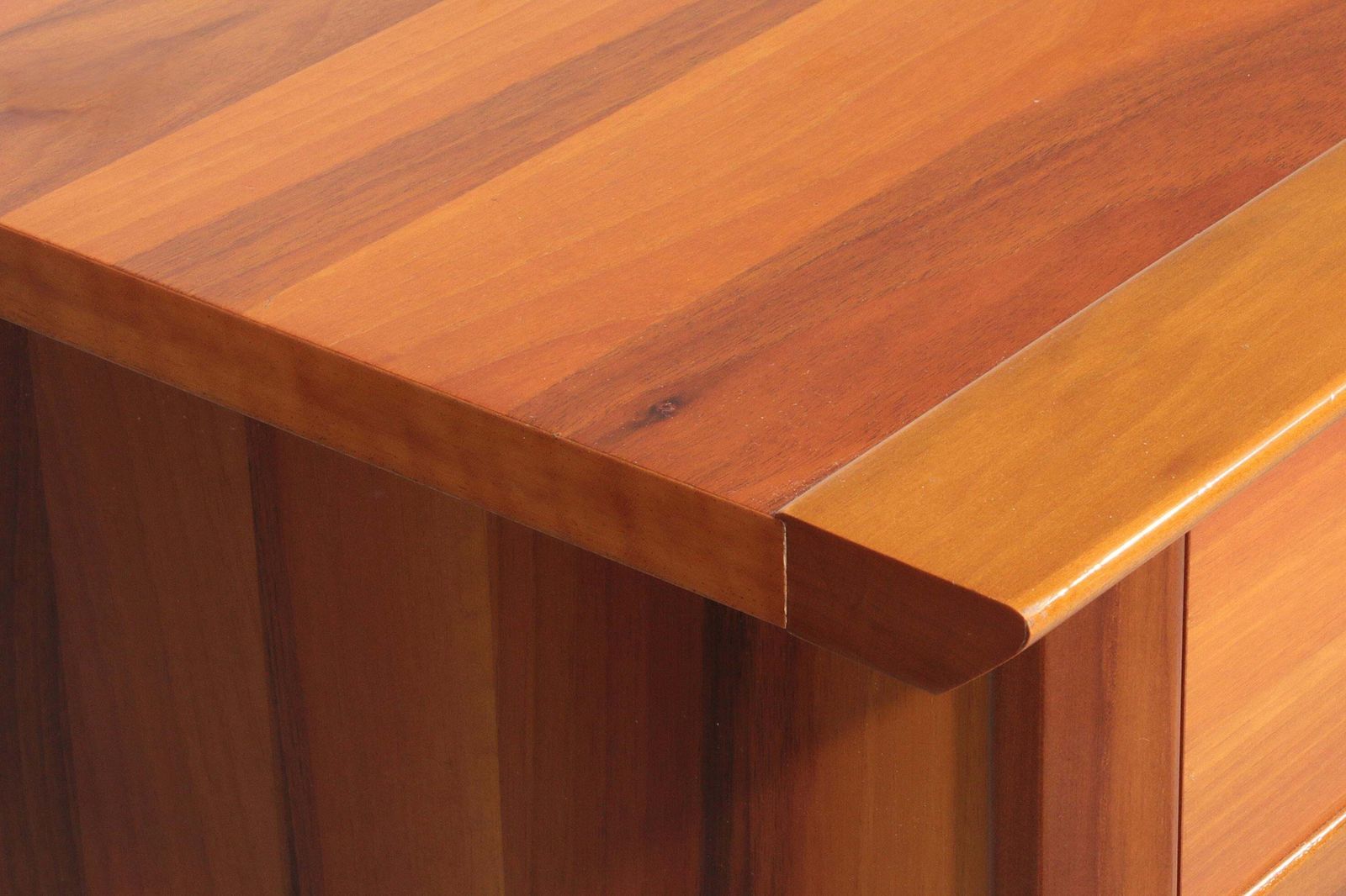 Italian Walnut Bedside Tables From The 1970s  Timeless Italian Elegance photo vintage