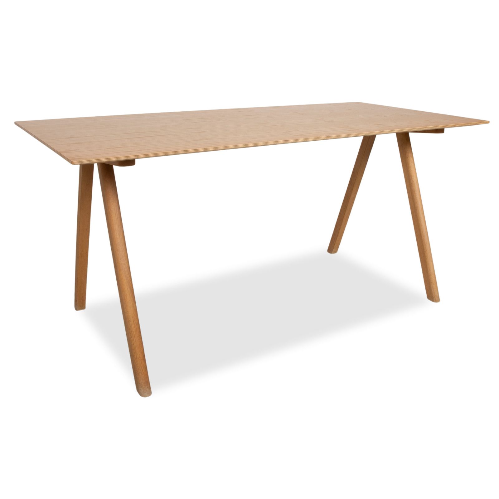 Table à manger Hay CPH 30 en bois, marron, 160 x 80 cm