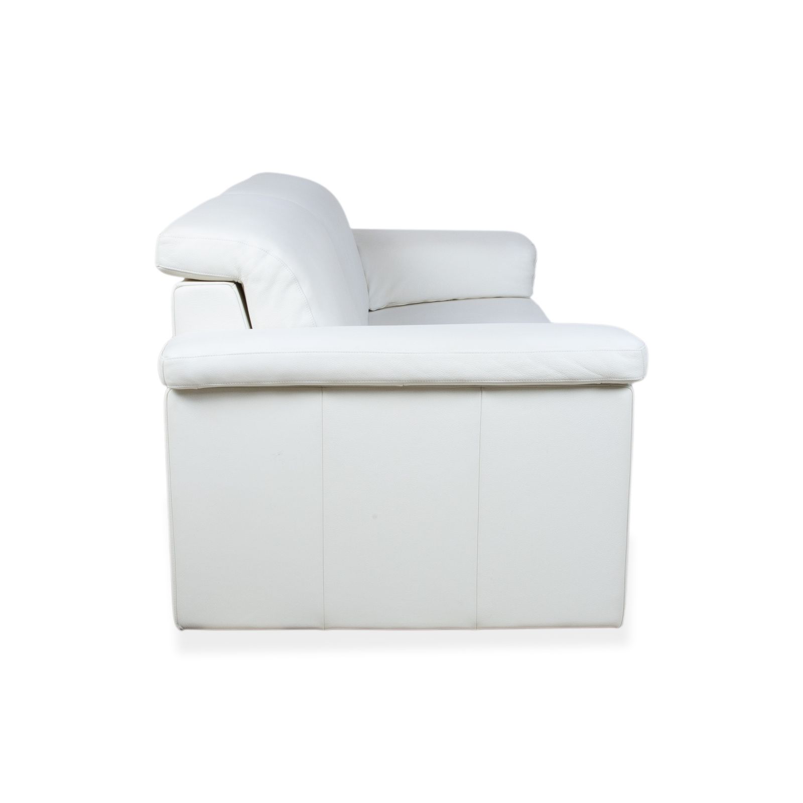 photo furniture Rolf Benz 4000 Tweezitsbank Leer Crèmewit