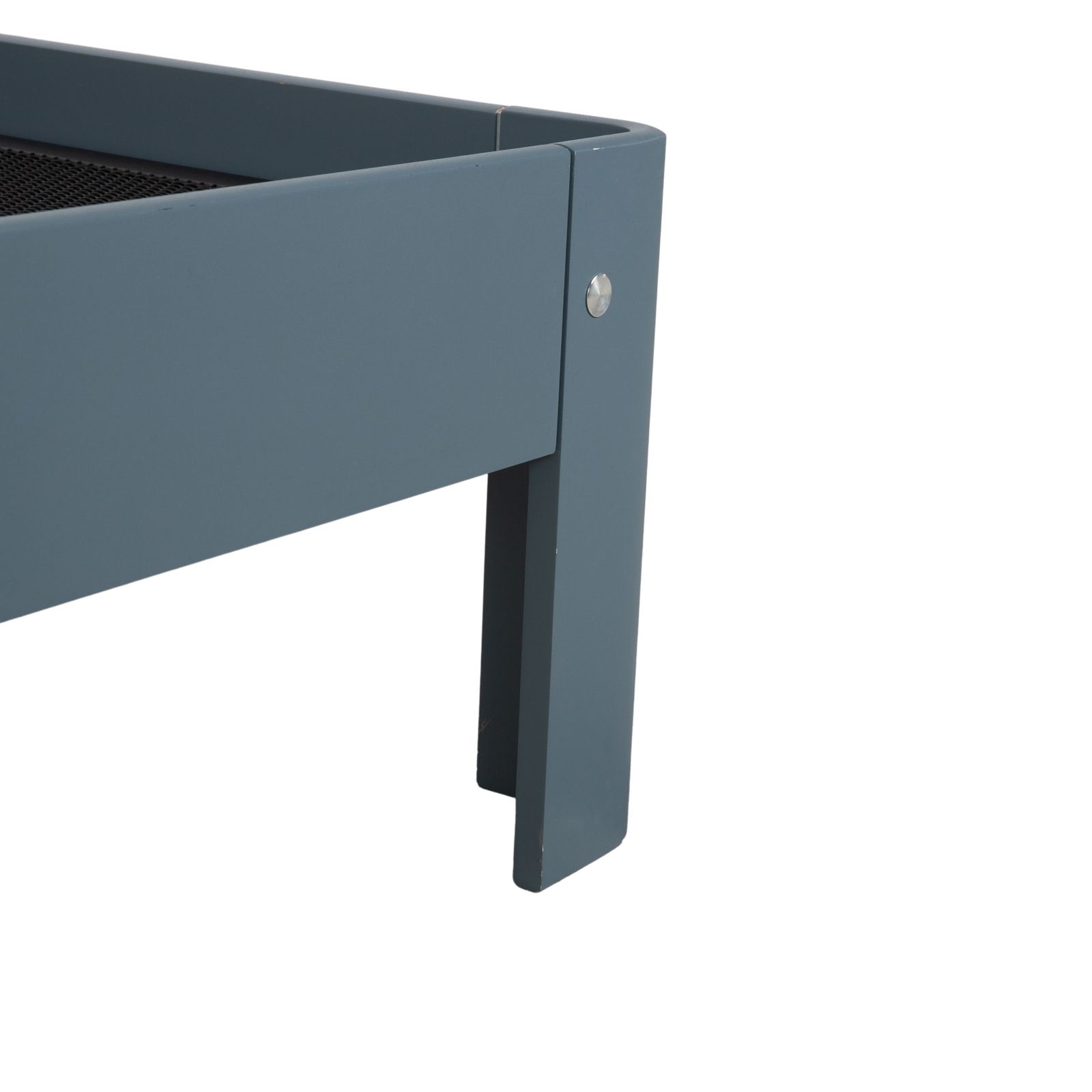 Table de chevet Auping Auronde 1500 en bois bleu-gris photo vinterior
