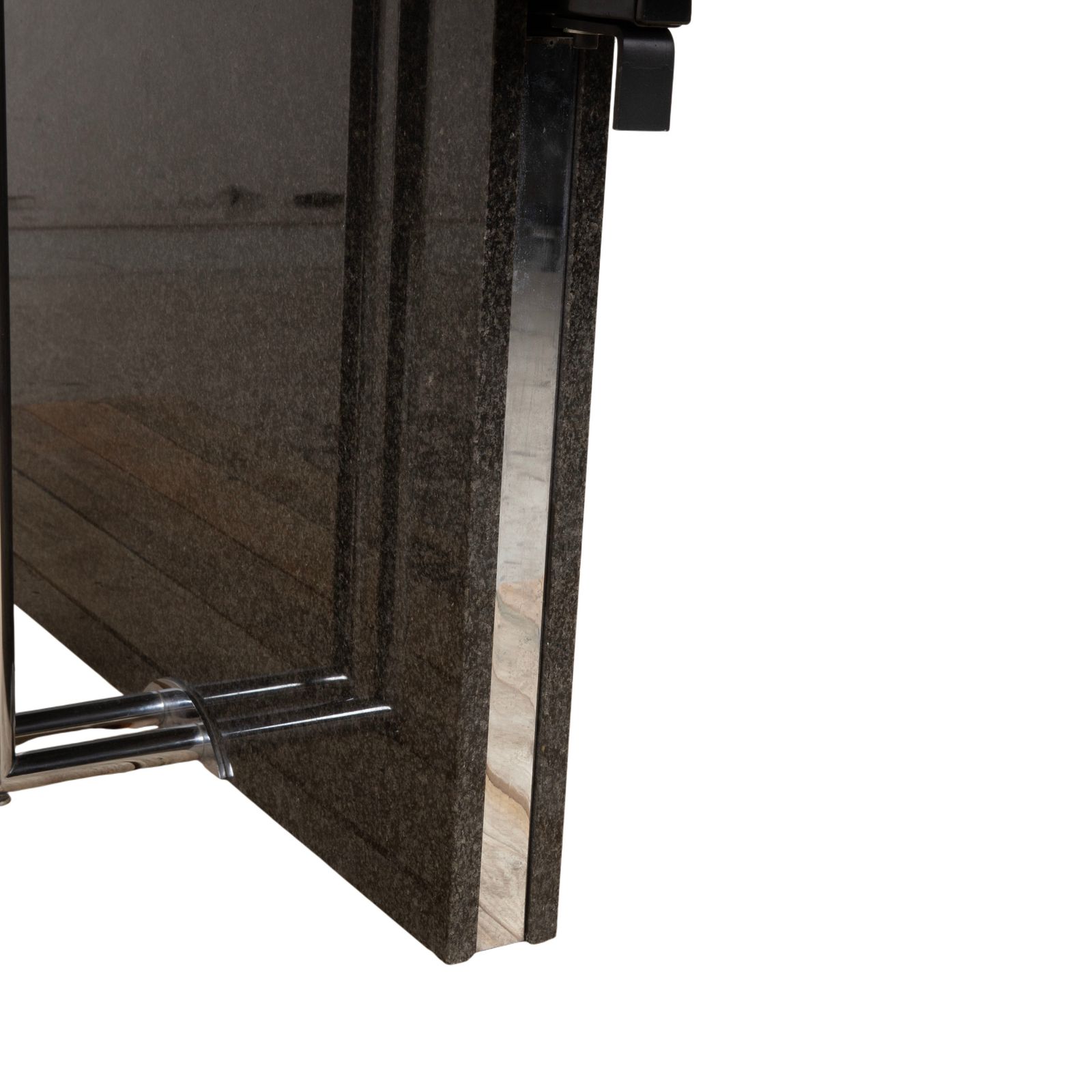 Table à manger Draenert en granit noir gris anthracite, 160 x 96 cm photo 3241.0