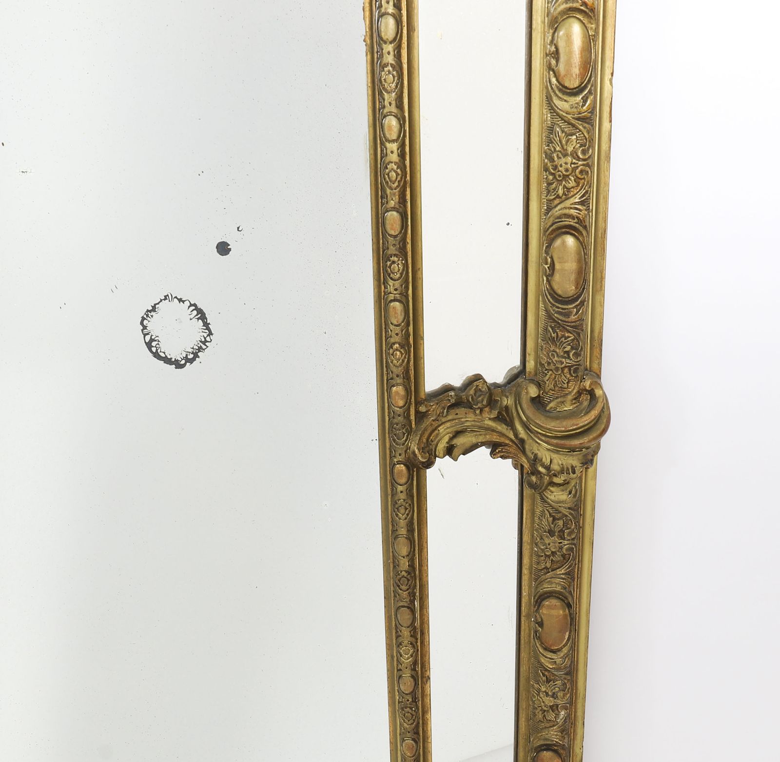 Antique Giltwood Louis Revival Overmantel Mirror C1860 169 X 105cm photo buy