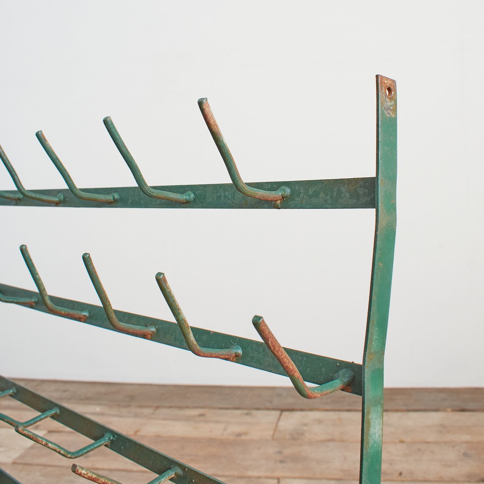 Antique Wall Bottle Drying Rack  B. photo furniture