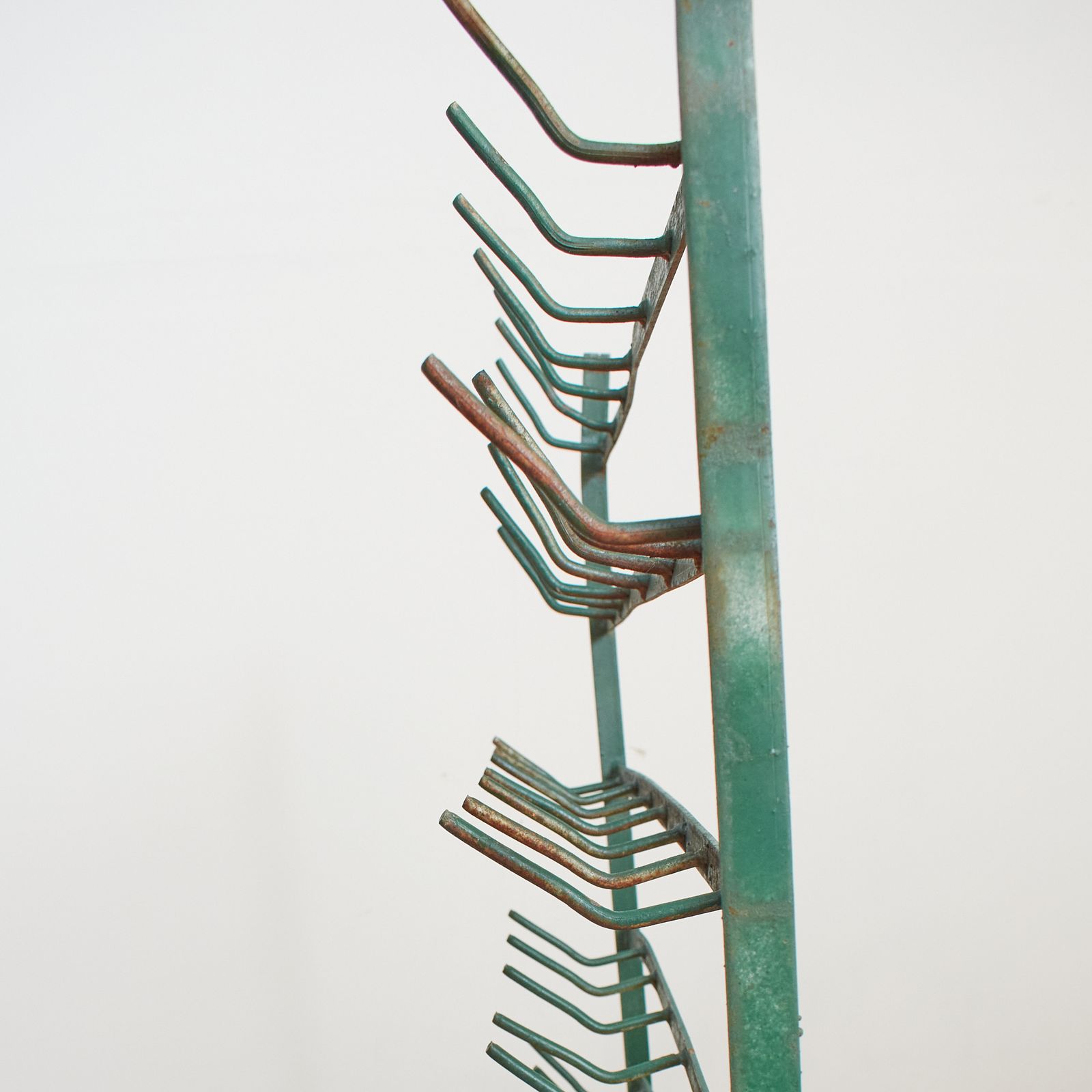 Antique Wall Bottle Drying Rack  B. photo Home Decor