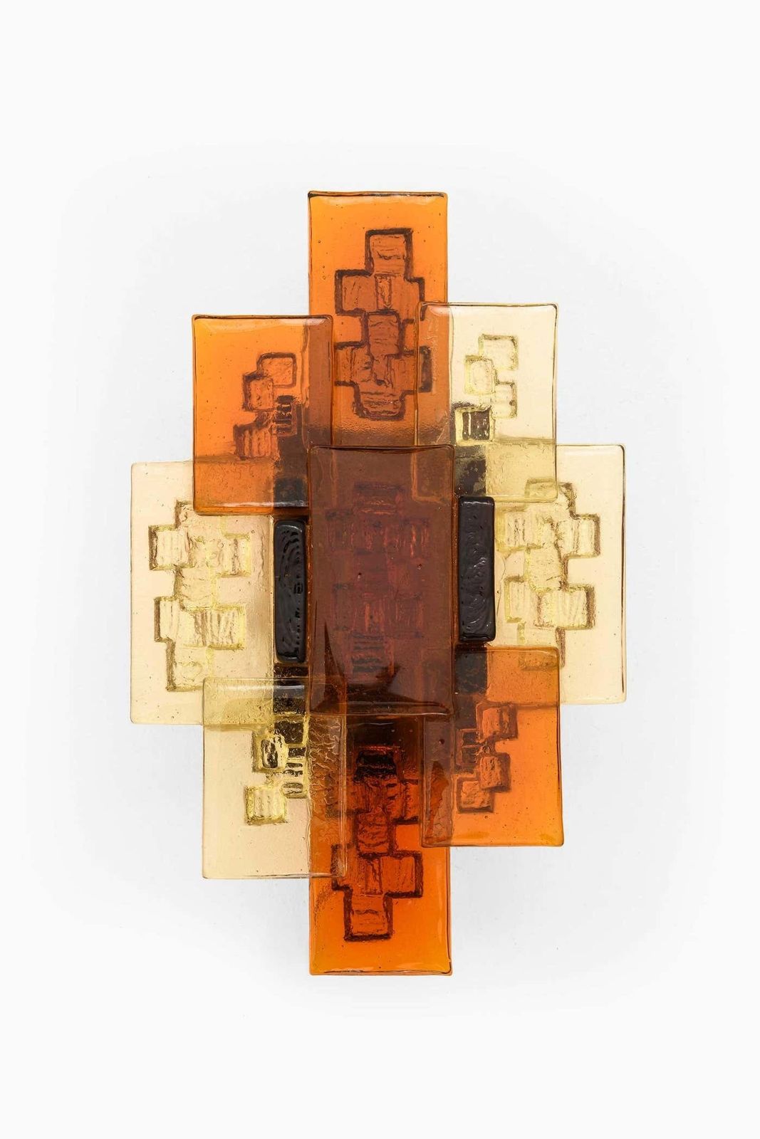 Pair Of Svend Aage Holm Sørensen Glass Wall Lamps, 1960s photo furniture