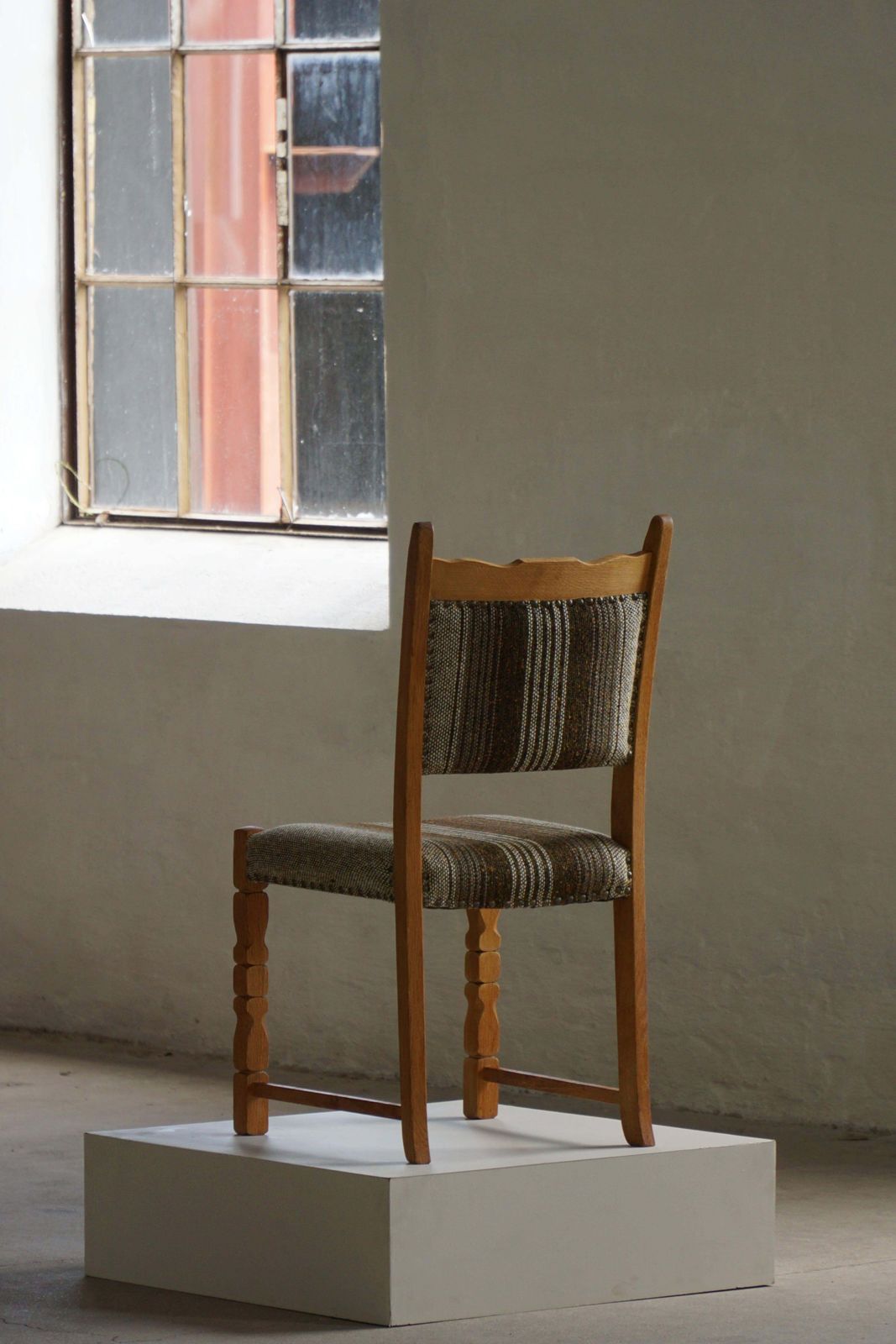 Danish Mid Century Modern, Set Of 8 Dining Chairs In Oak & Wool, 1960s photo 3653.0