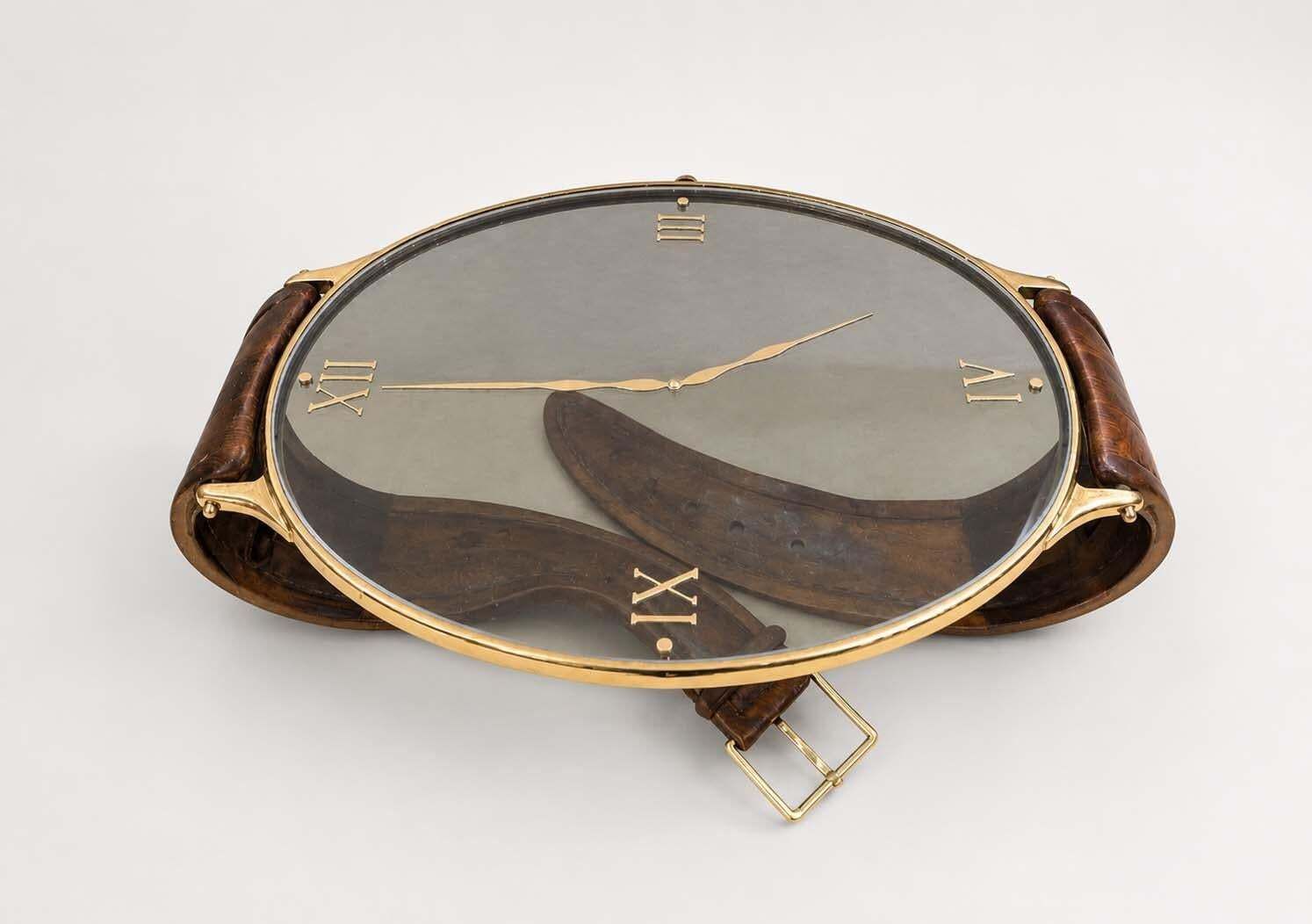 Zeldzame Italiaanse design sculptuur-salontafel 'Watch', toegeschreven aan DS Florence, 1960 photo vinterior