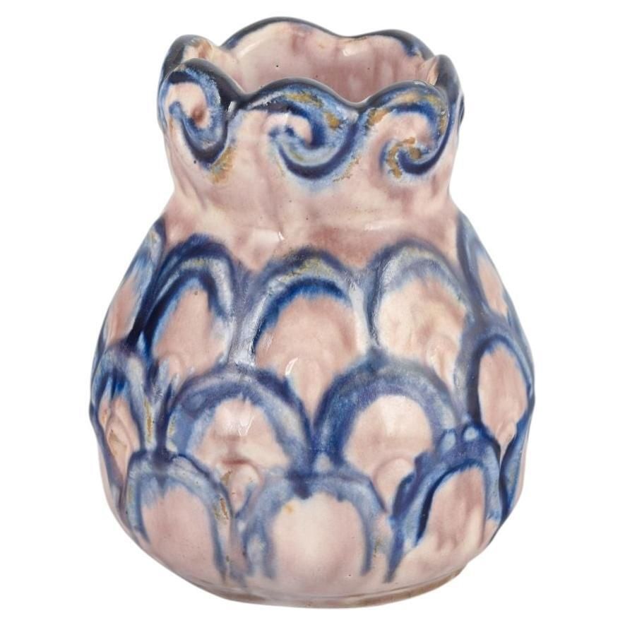 Roskilde Lervarefabrik, Danemark. Vase en céramique de style Art Nouveau. Années 1920/30.