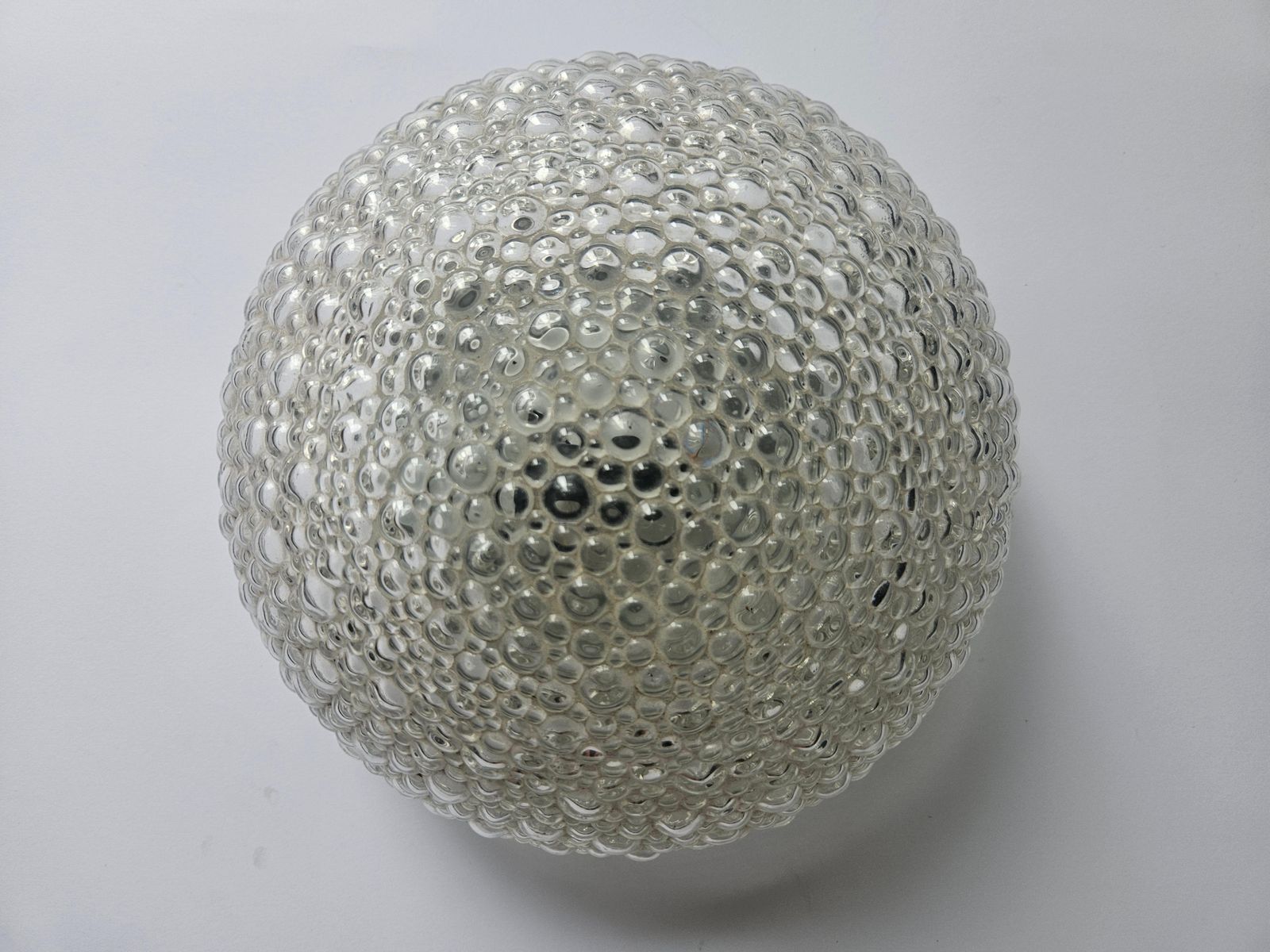 294.0 Rare Midcentury Bubble Flush Mount Limburg, Germany, 1970s photo