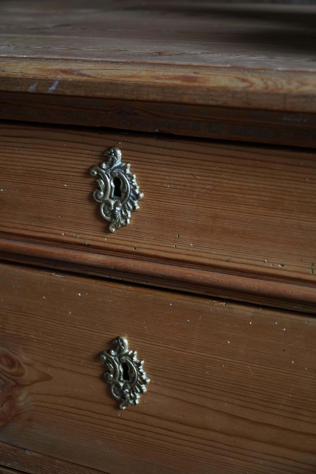 Antique Danish Chest Of Drawers In Pine, Early 20th Century photo Furniture