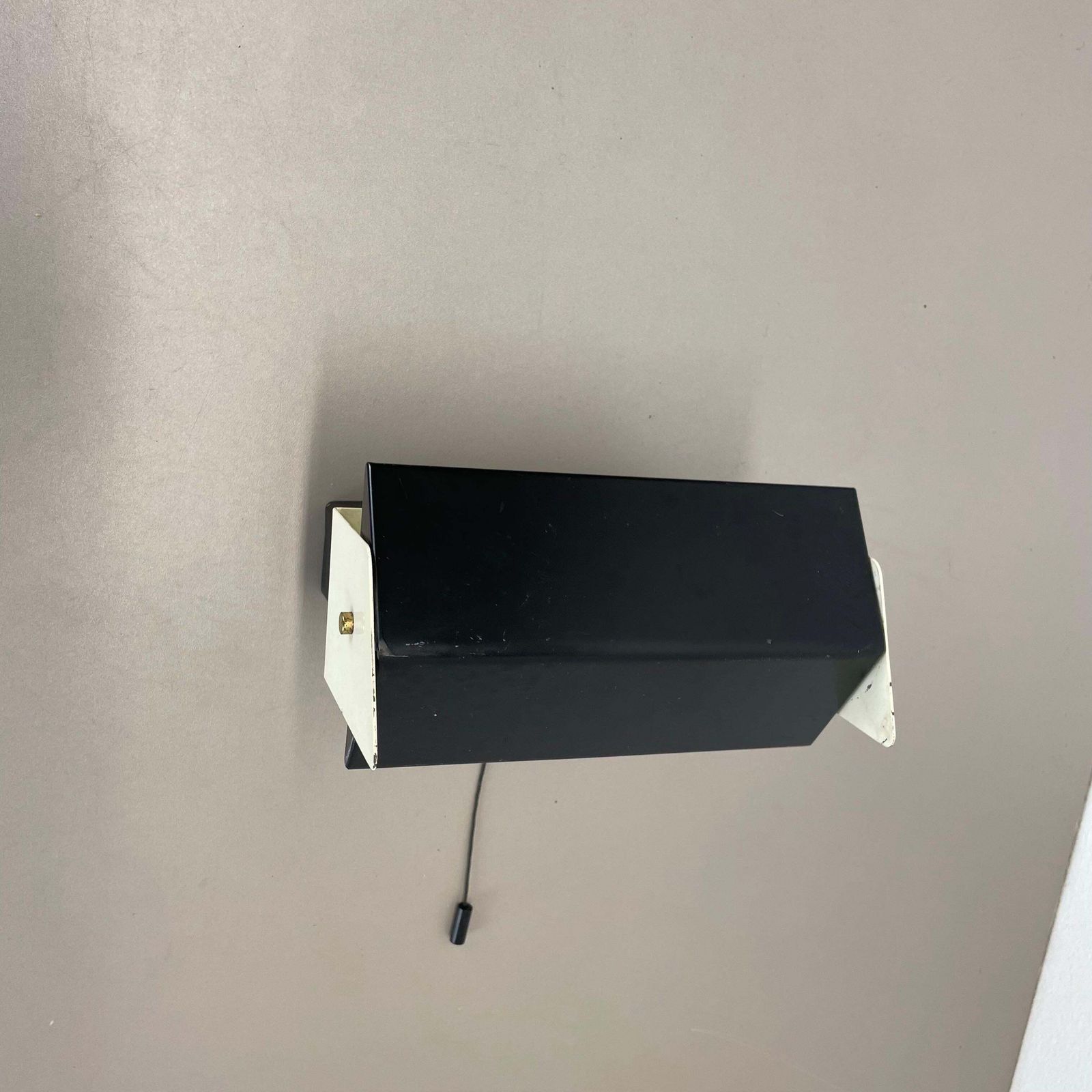 Rare Cubic Charlotte Perriand Les Arcs Style Wall Light By Cosack, Germany 1960s photo vinterior