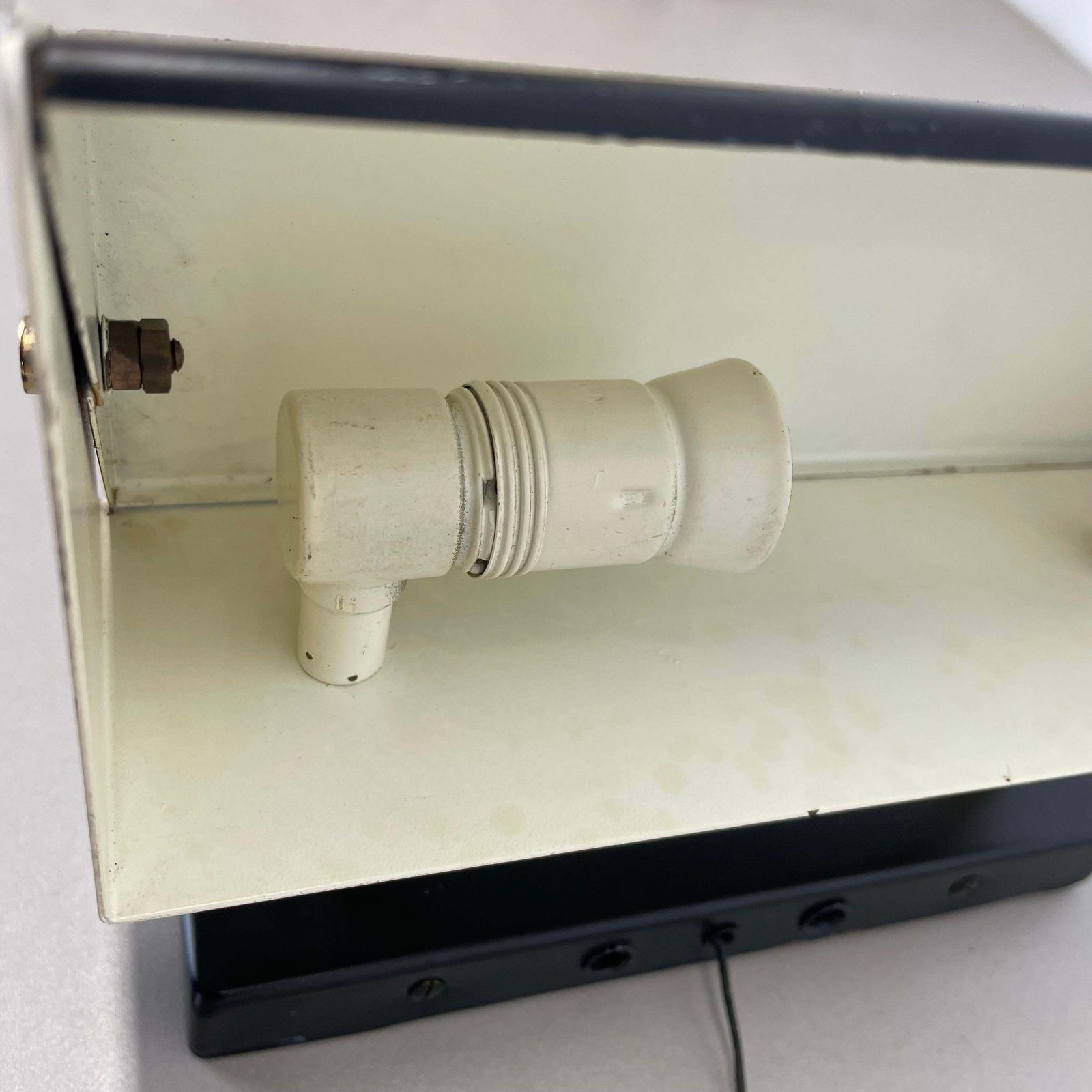 photo furniture Rare Cubic Charlotte Perriand Les Arcs Style Wall Light By Cosack, Germany 1960s