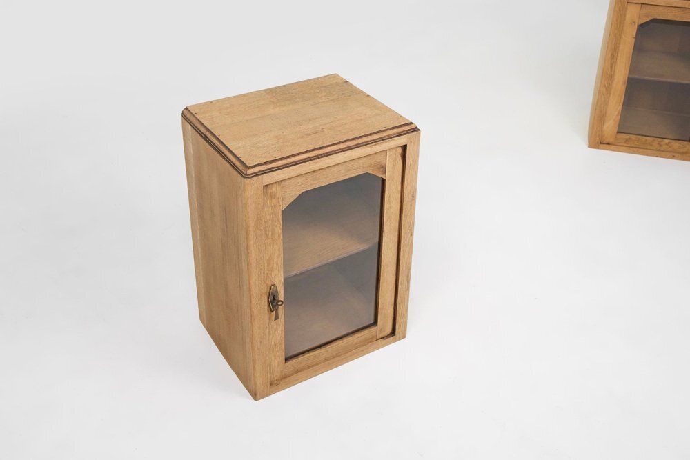 photo furniture Rustic French Table Display Cabinet, 1900s