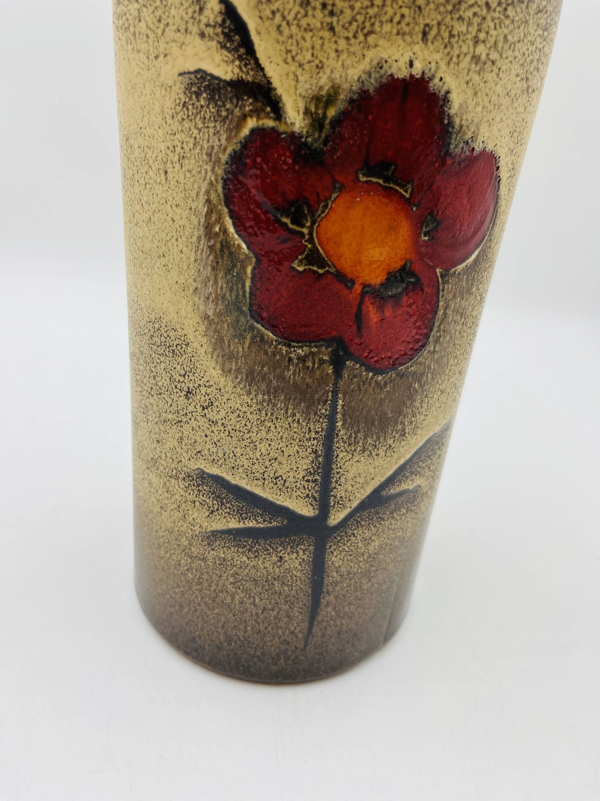 Scheurich Vase Shape 517 Floral Decoration By Heinz Siery photo 72.0