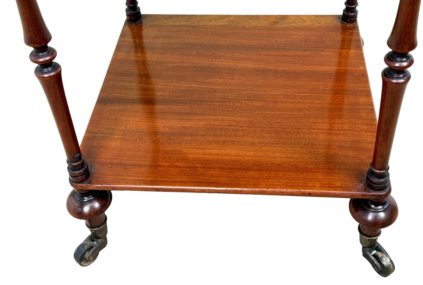 Regency mahoniehouten kleine whatnot étagère, begin 19e eeuw (Engeland, ca. 1820) photo vinterior