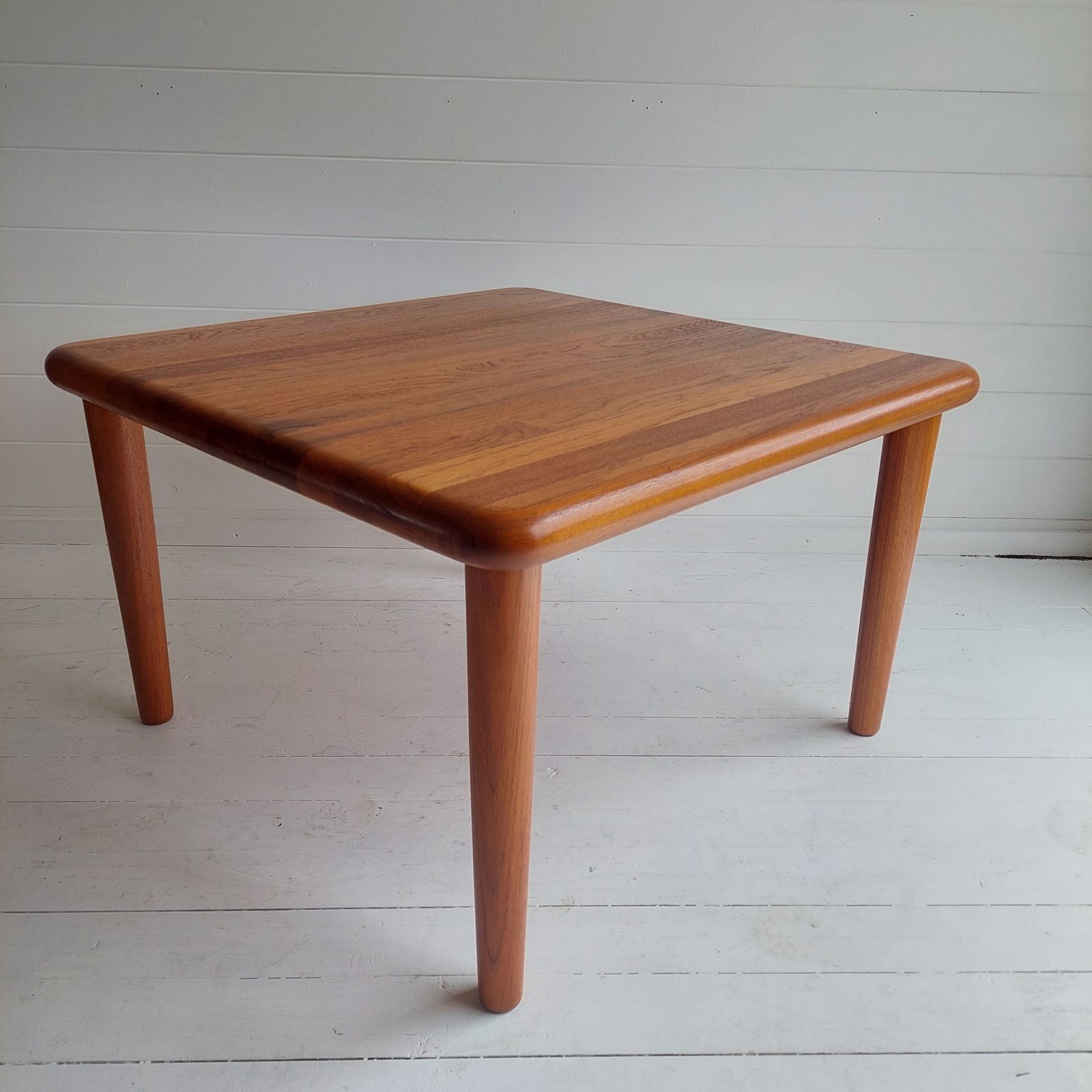 photo for sale Mid Century Danish Solid Teak Coffee Table  Grete Jalk For Glostrup Denmark 60s