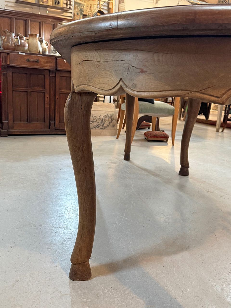 Large Oval Table, 19th Century photo furniture