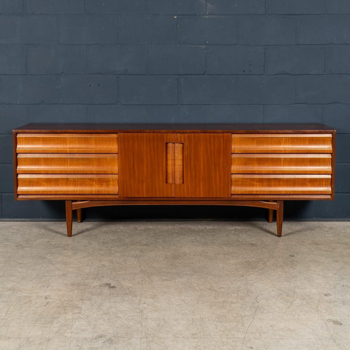 Vintage 20thc English Teak Sideboard By Elliots Of Newbury C.1960 photo furniture