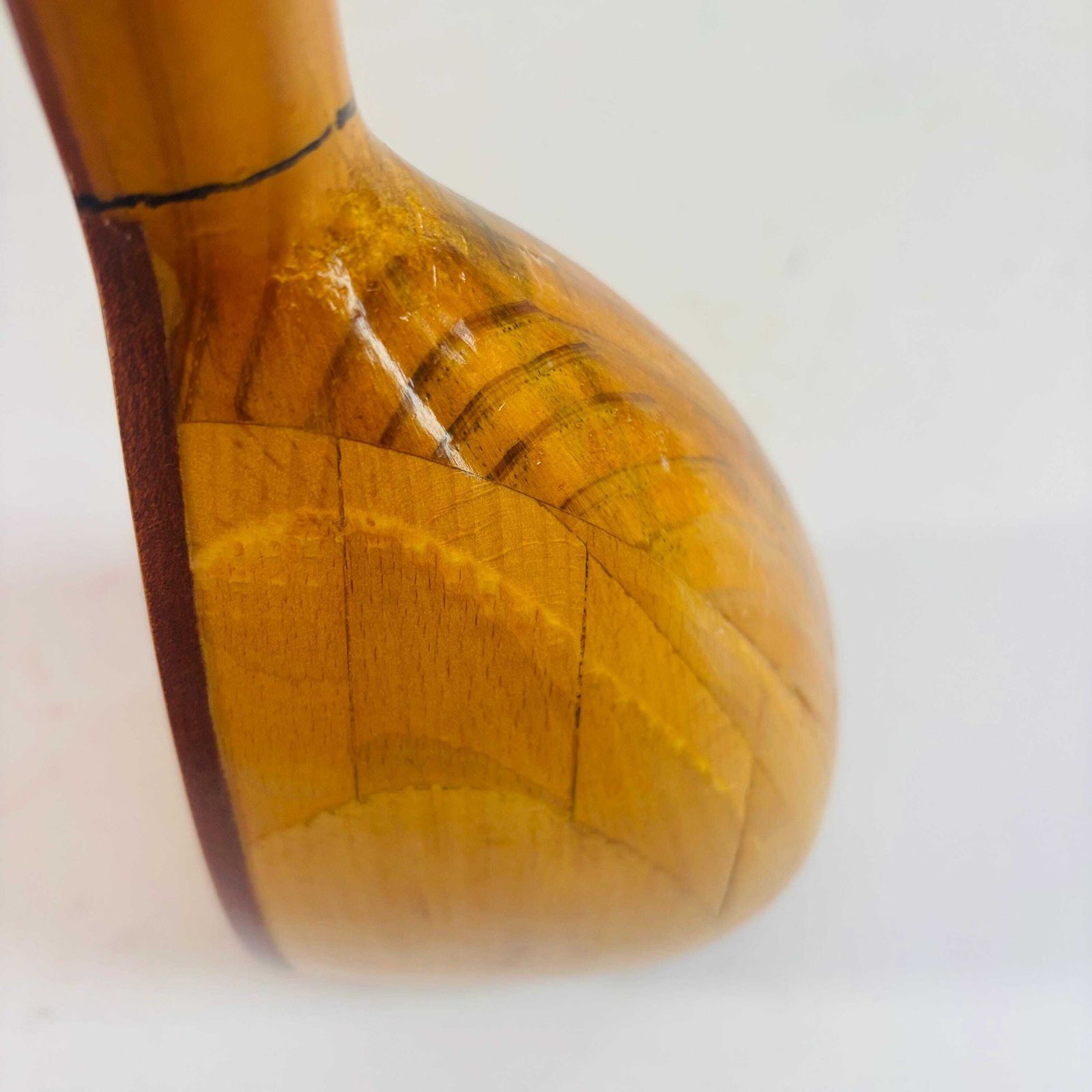 Mid-Century Collectible Turkse Cura Saz, Handgesneden, Met Geometrische Inleg, Decoratief Object, Restauratie Vereist. photo 185.0