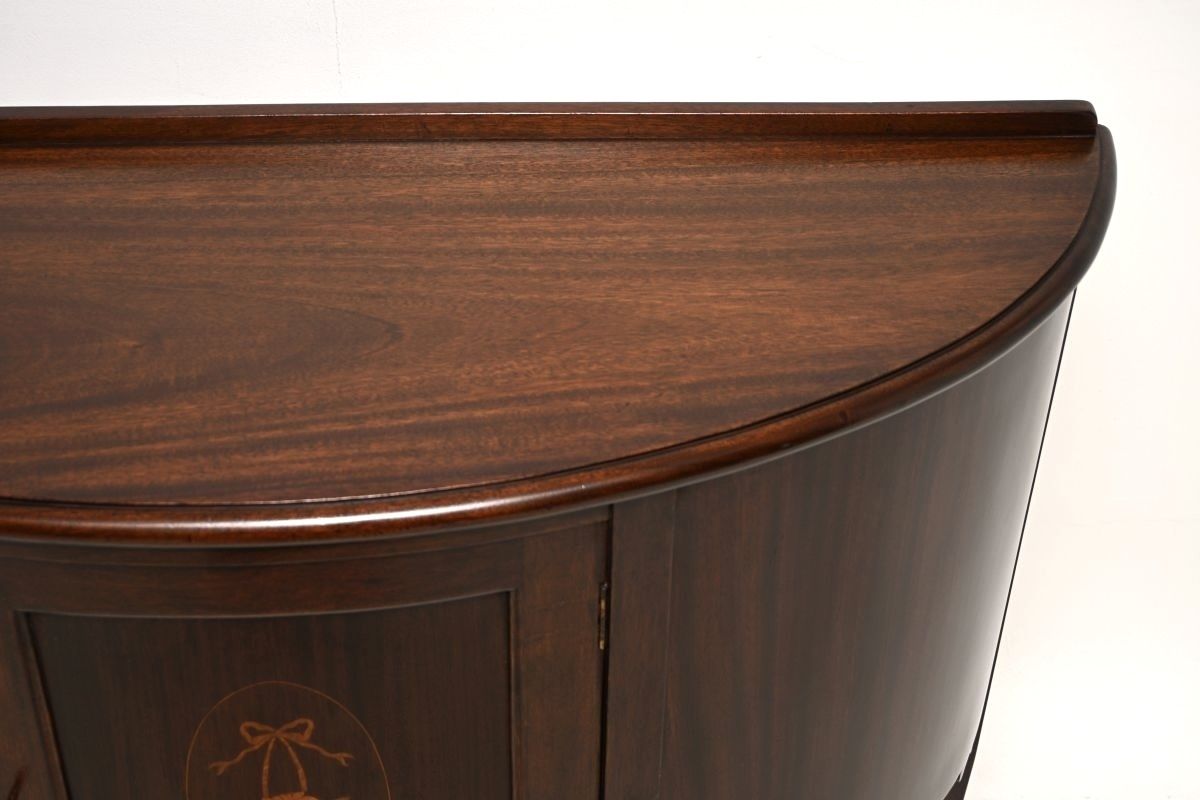 Antique Edwardian Inlaid Mahogany Cabinet. photo buy