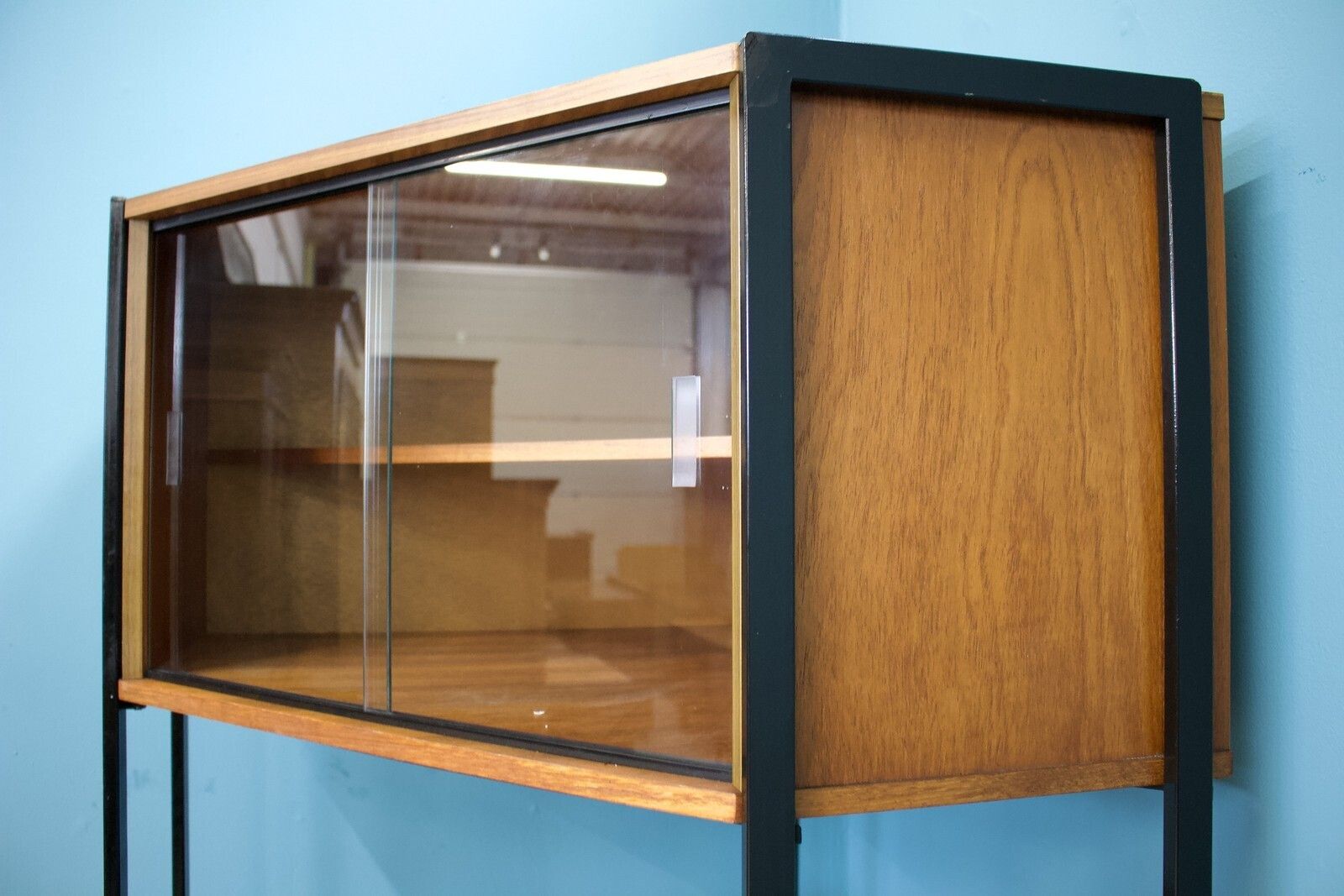 Mid Century Teak Modular Corner Unit Shelving From Avalon, 1960s #1794 photo Furniture
