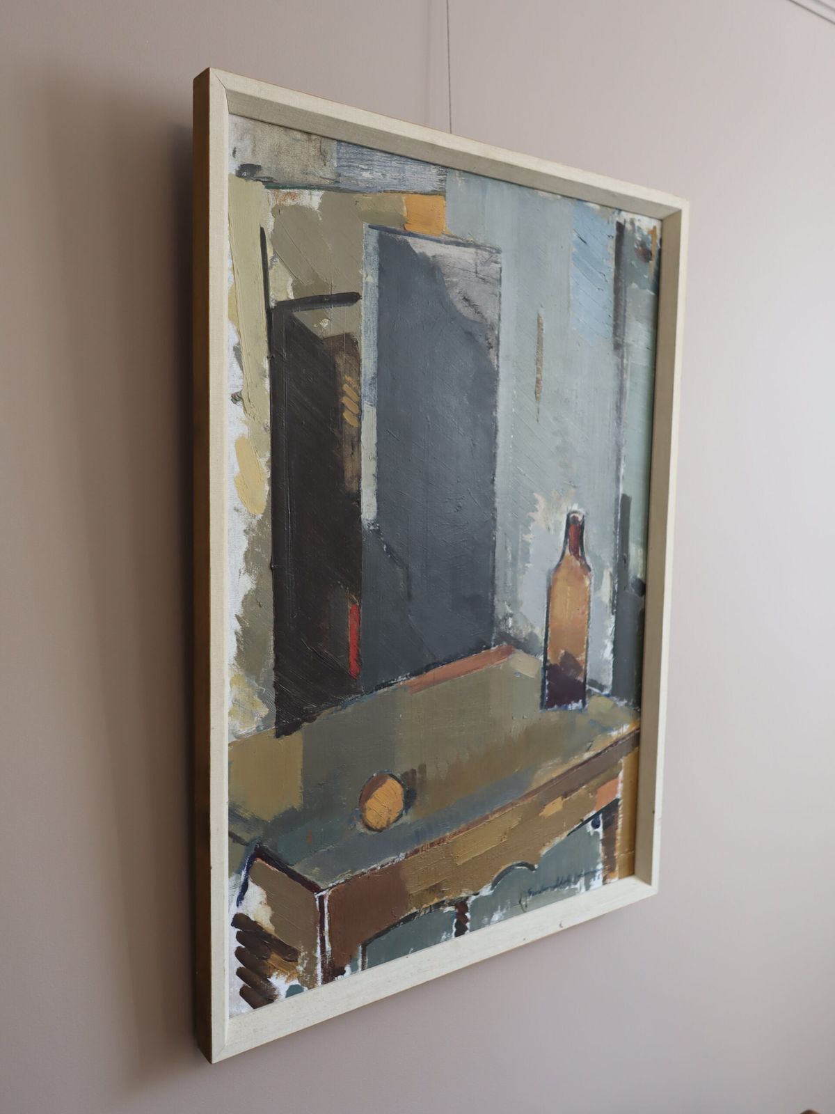 photo for sale Spatial Dialogue Painting., Mid 20th Century
