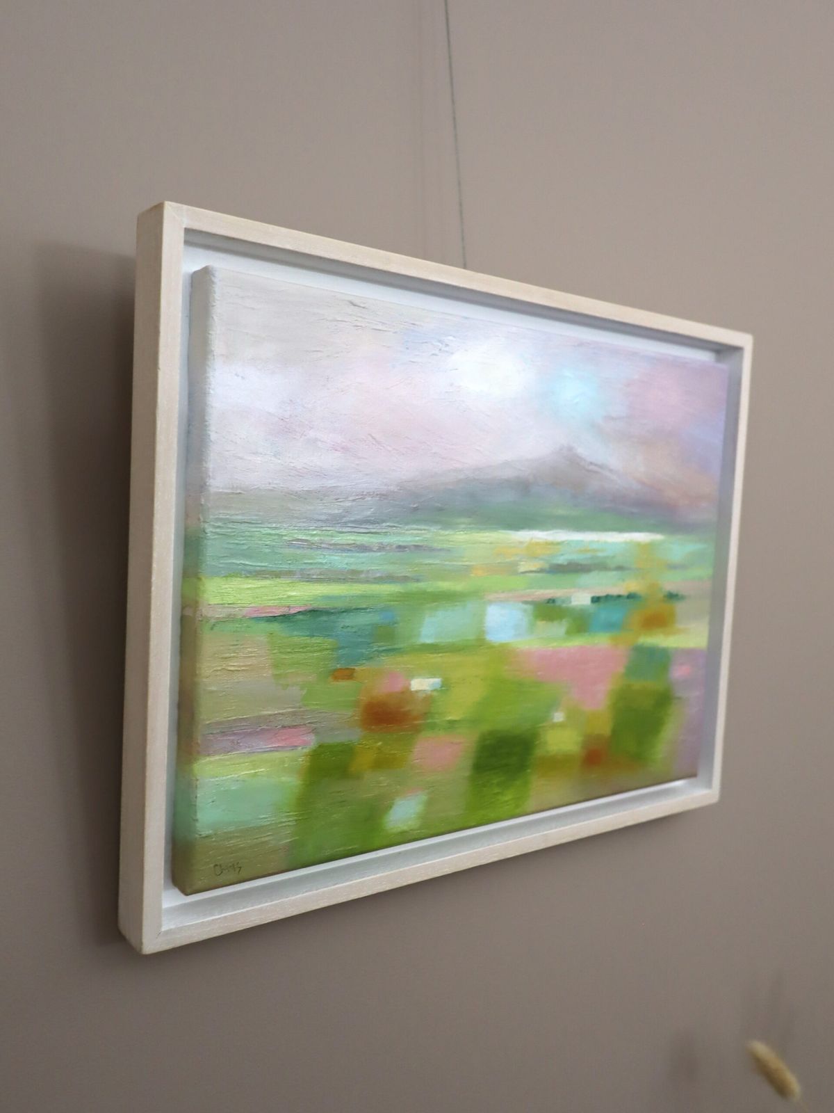 Severn Haze, olieverf op doek, midden 20e eeuw photo Kunst