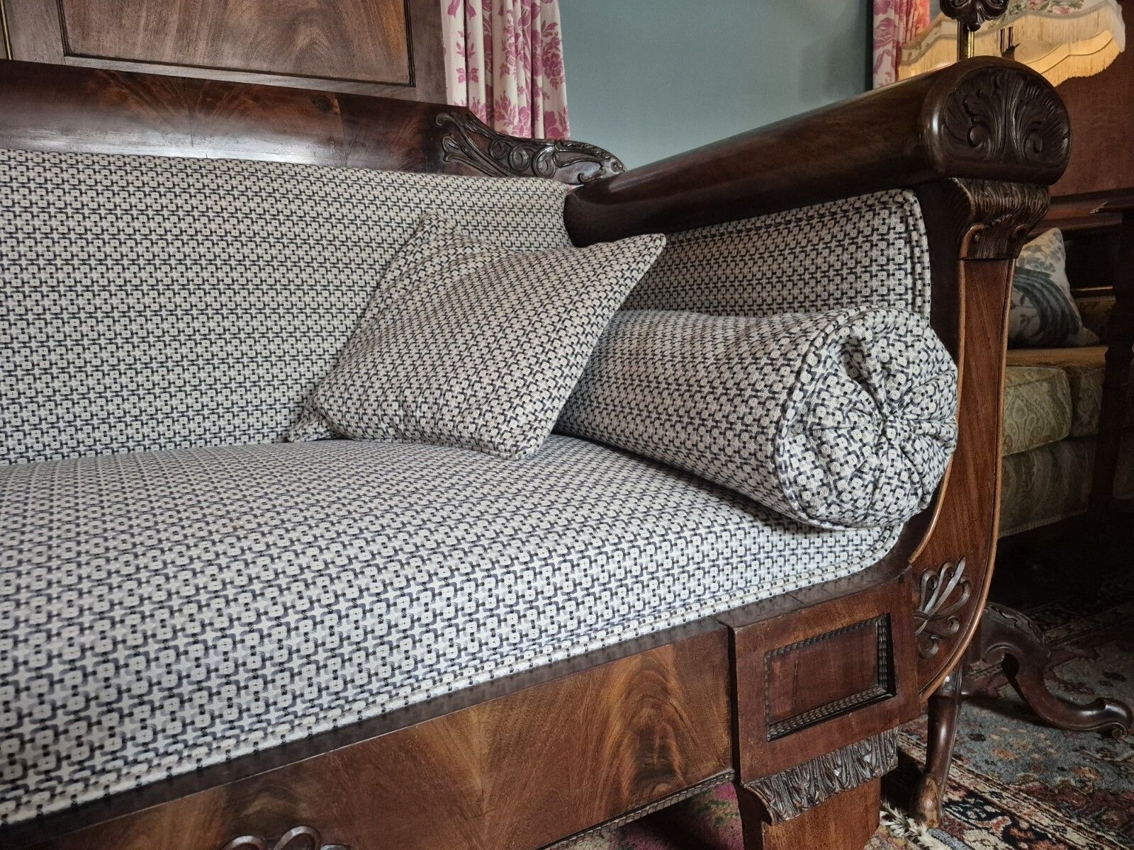 An Outrageously Curvaceous Beidermeir Burr Walnut Two Seater Sofa Circa 1830 photo 875.0