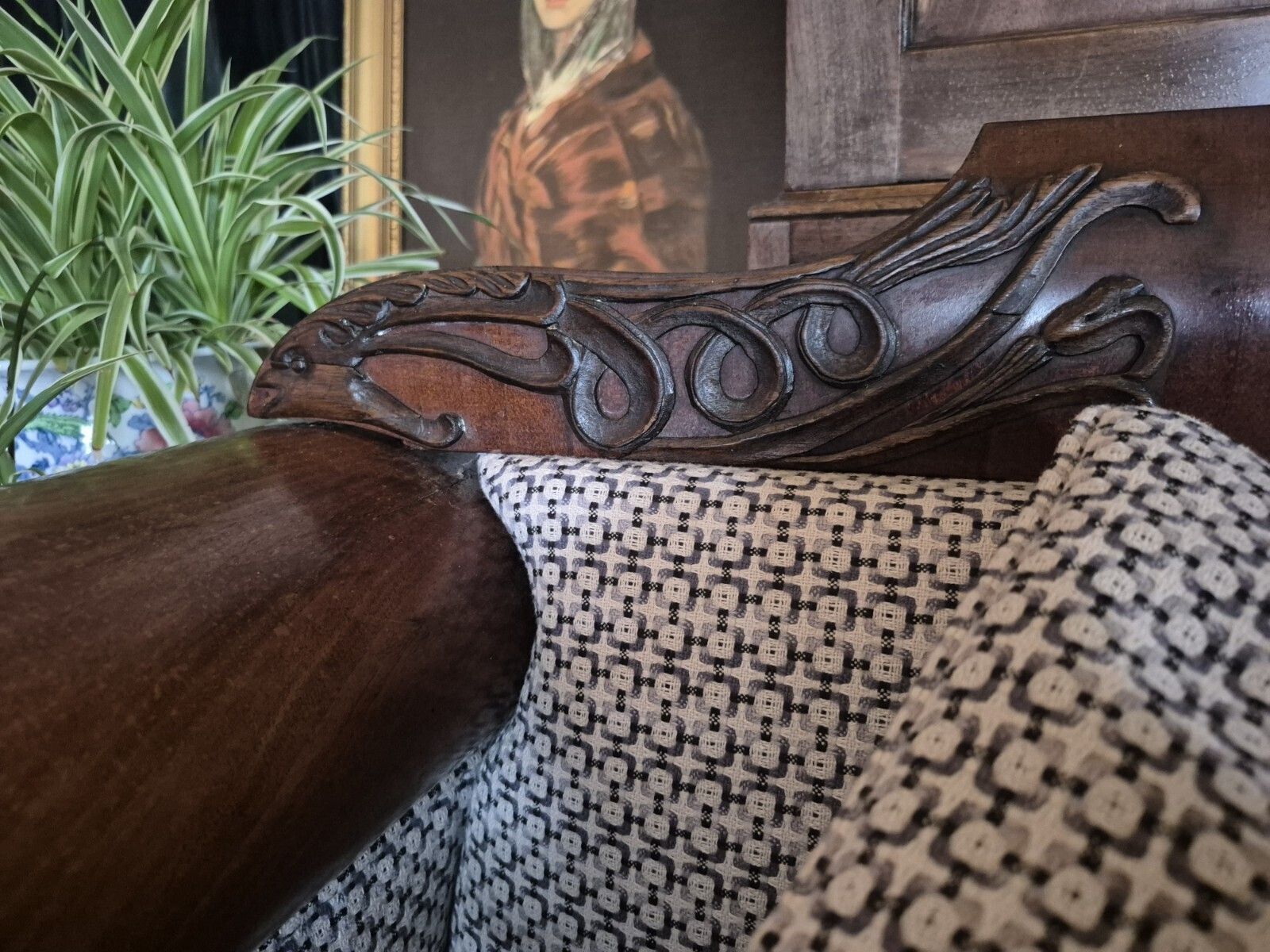 Furniture An Outrageously Curvaceous Beidermeir Burr Walnut Two Seater Sofa Circa 1830 photo