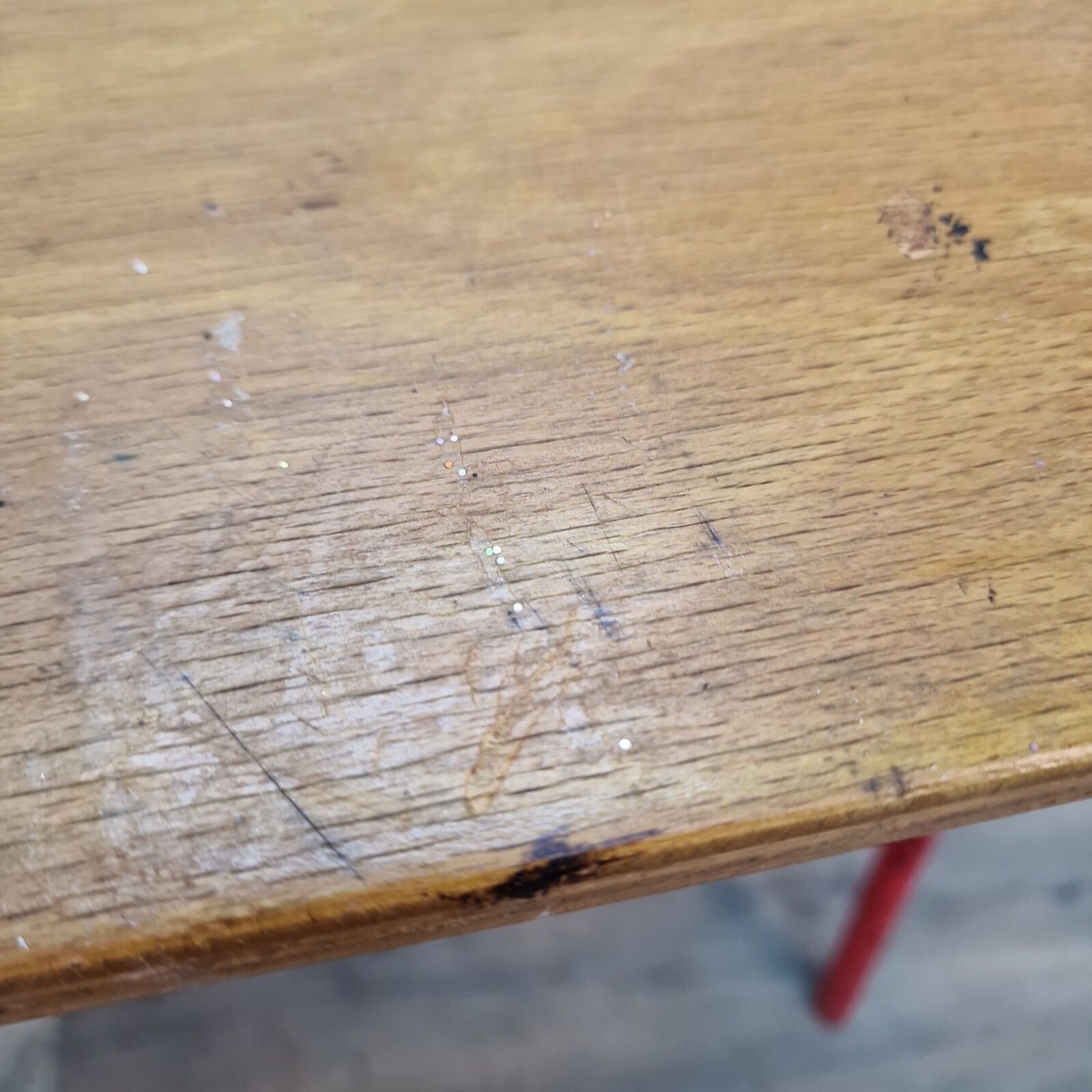 Furniture Vintage Childs School Desk   Lift Up Storage Writing Table   Wooden   Retro Mcm photo