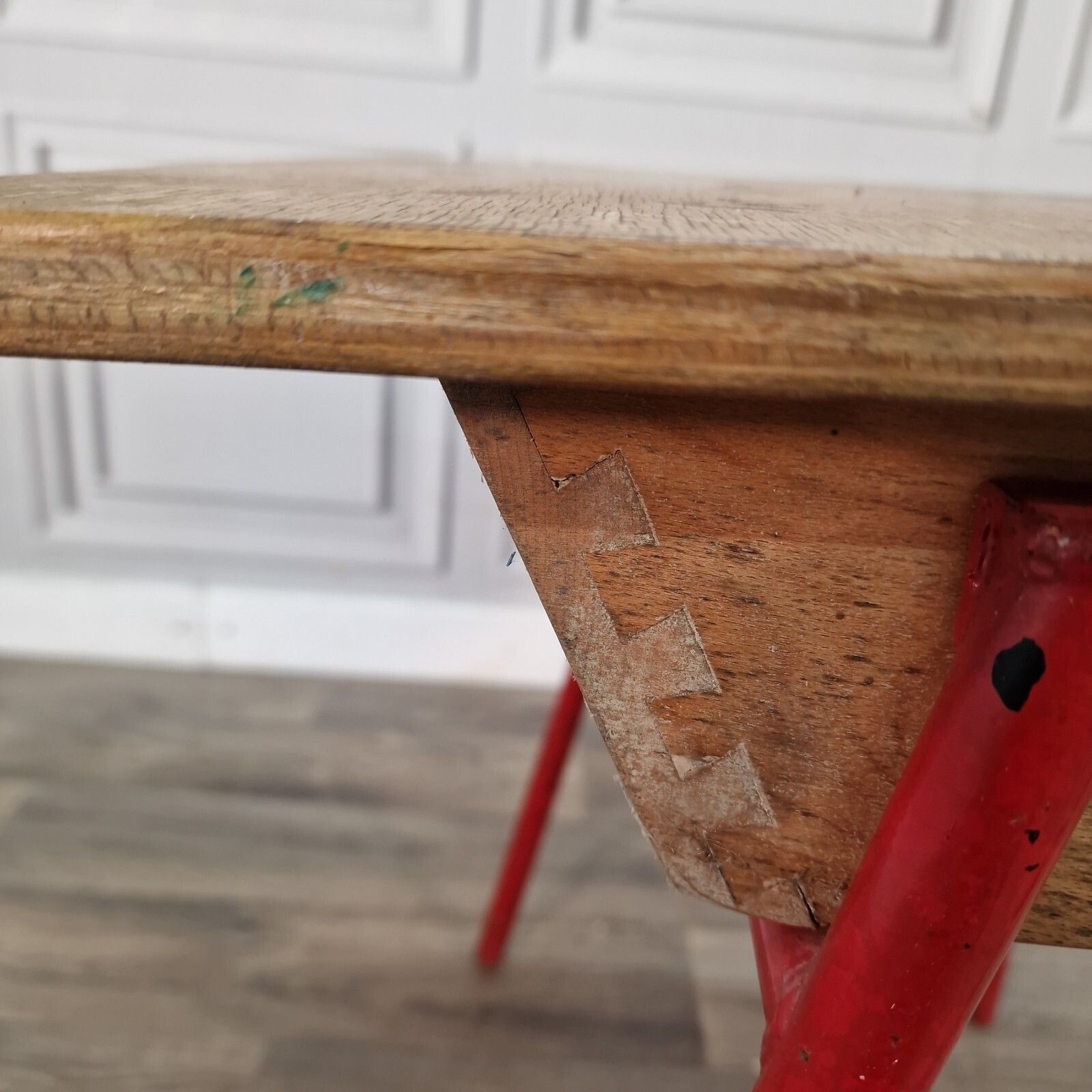 photo vinterior Vintage Childs School Desk   Lift Up Storage Writing Table   Wooden   Retro Mcm