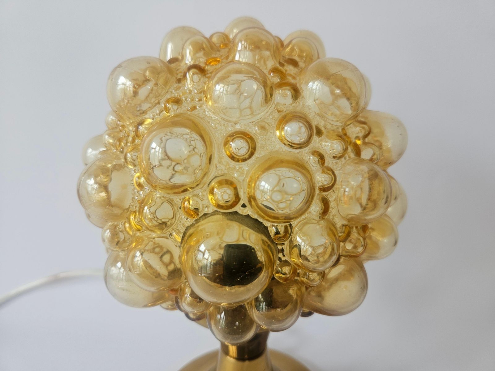 Rare Midcentury Table Lamp Limburg Designed By Helena Tynell, 1970s photo vinterior